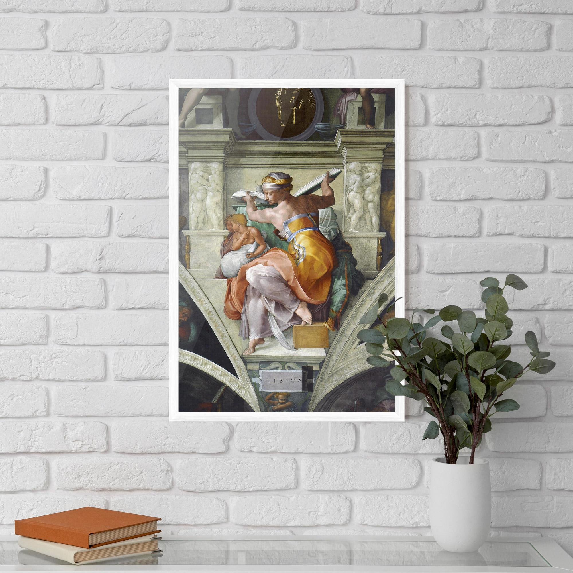 Рамкиран постер Libyan Sibyles mockup 5