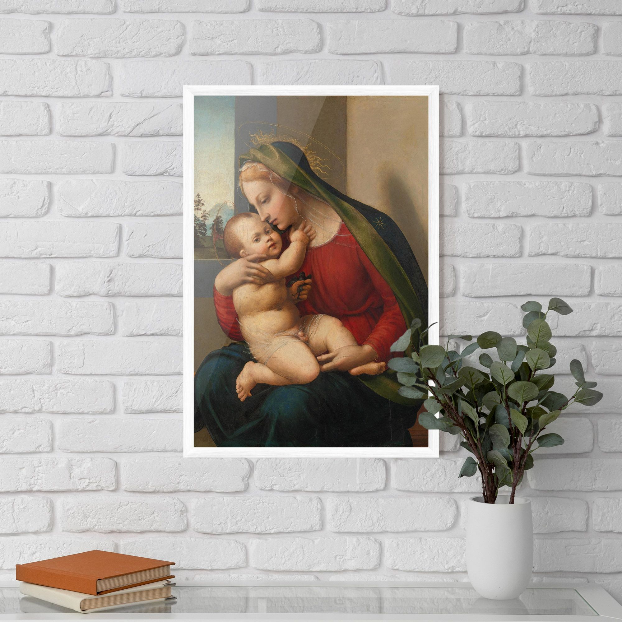 Madonna And Child mockup 5