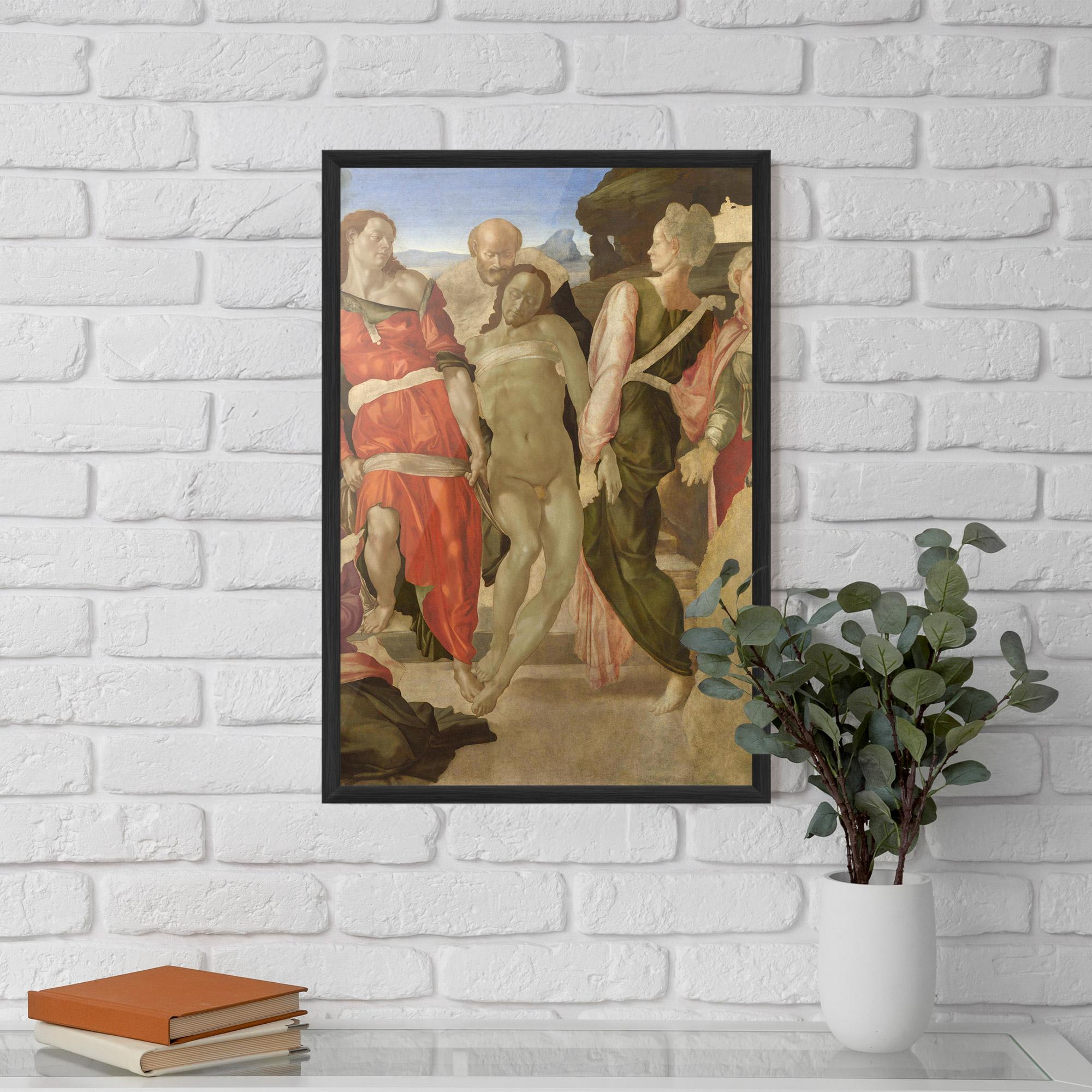 Рамкиран постер Entombment mockup 5