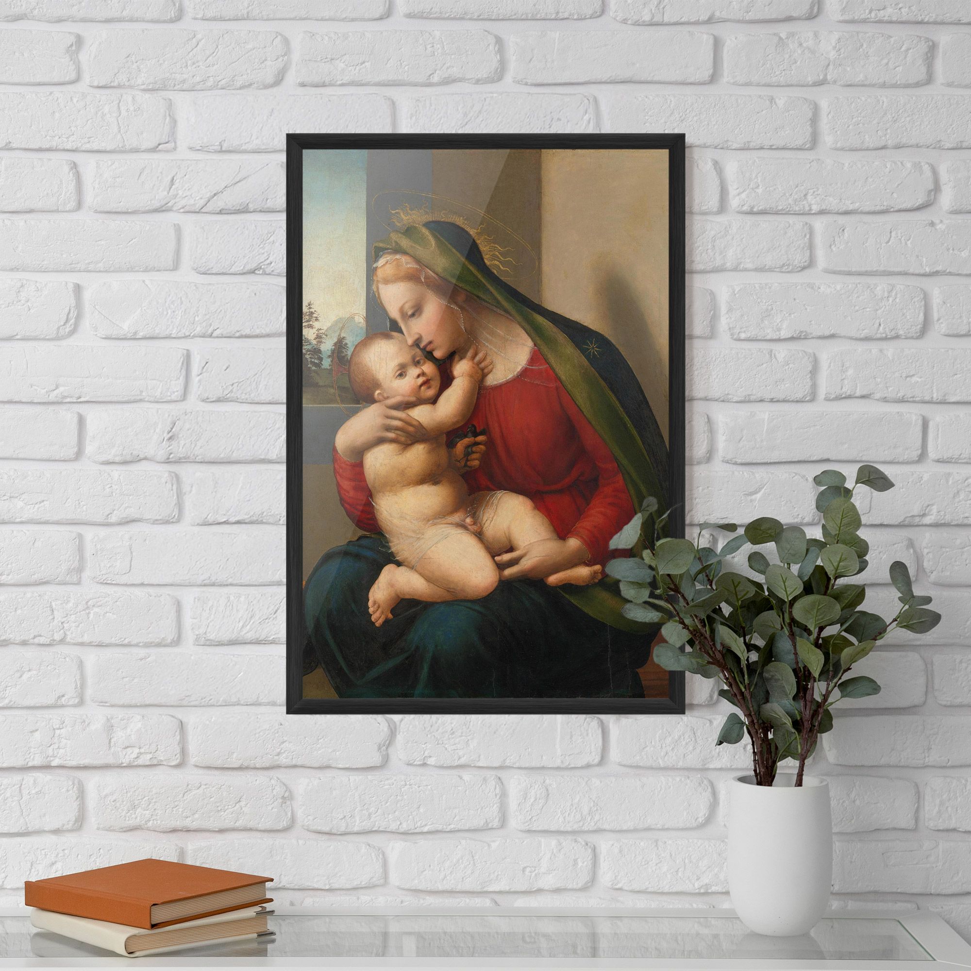 Madonna And Child mockup 5