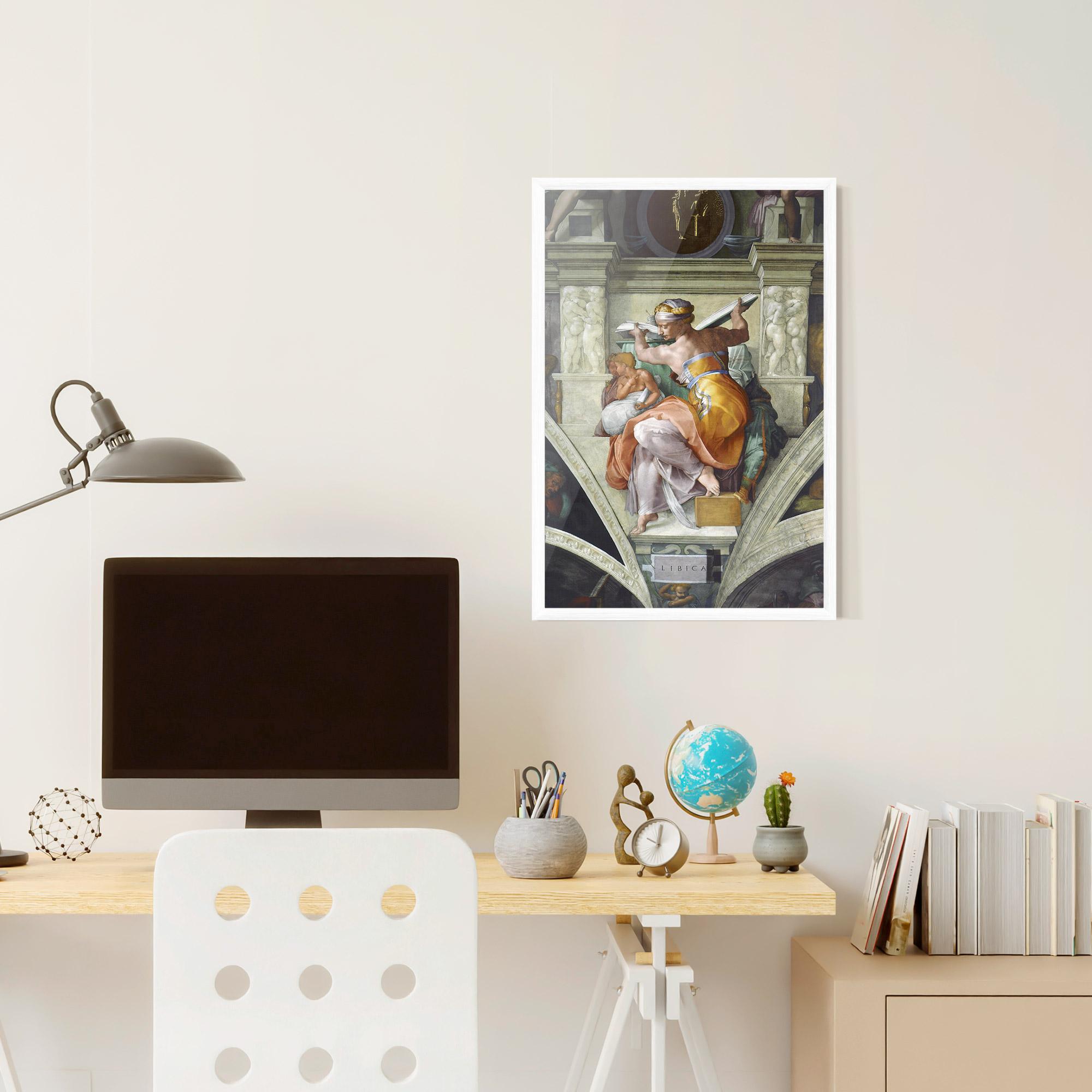 Рамкиран постер Libyan Sibyles mockup 6