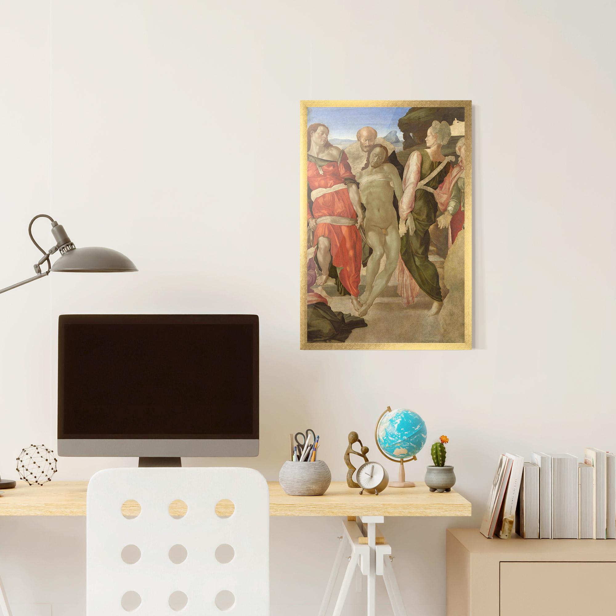 Рамкиран постер Entombment mockup 6