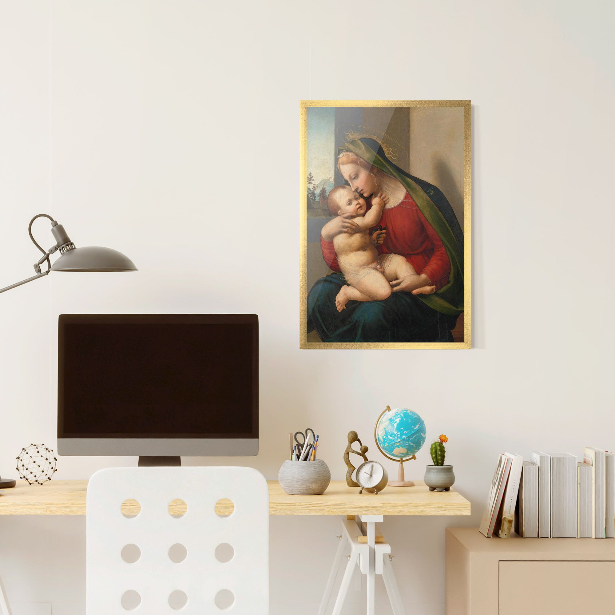 Madonna And Child mockup 6