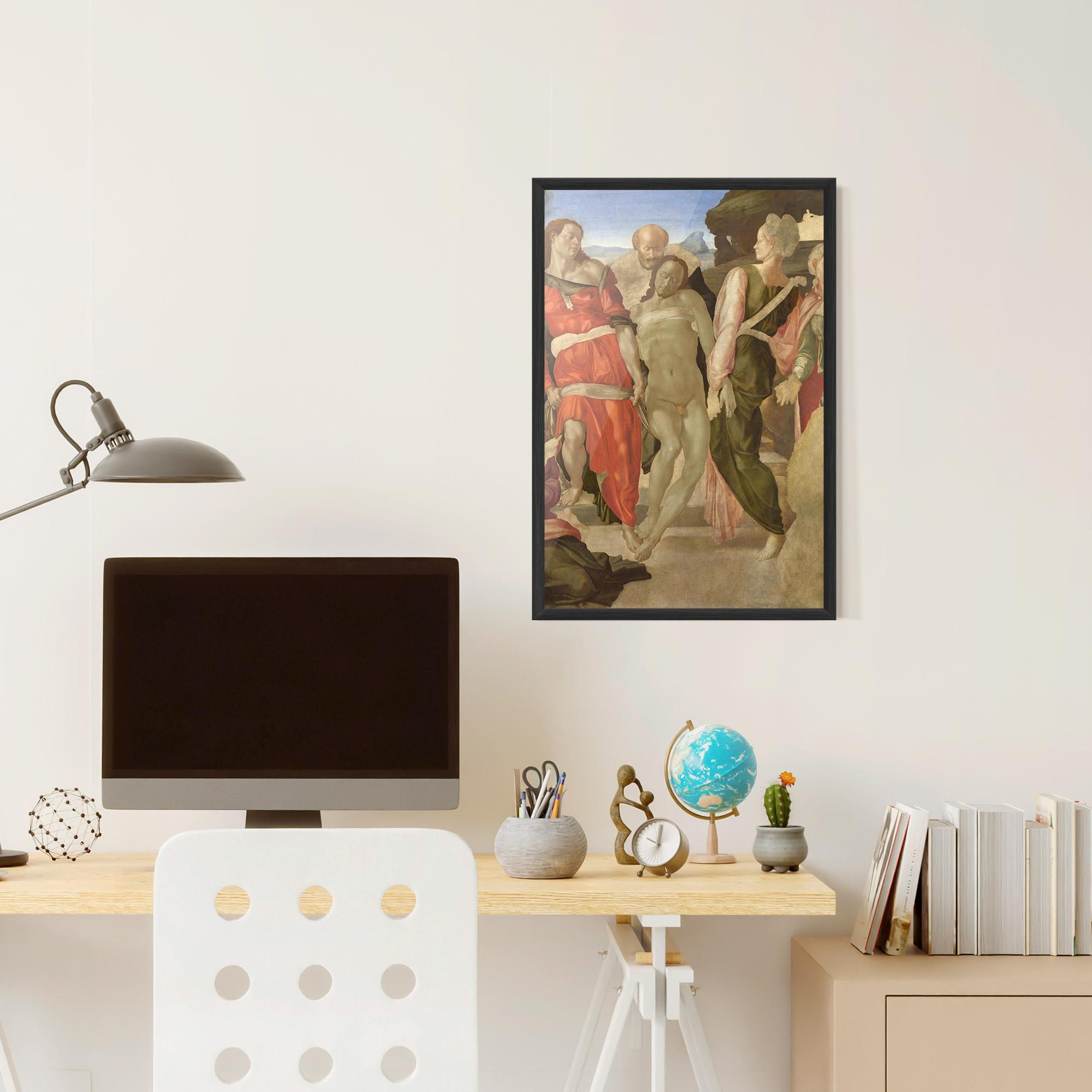 Рамкиран постер Entombment mockup 6