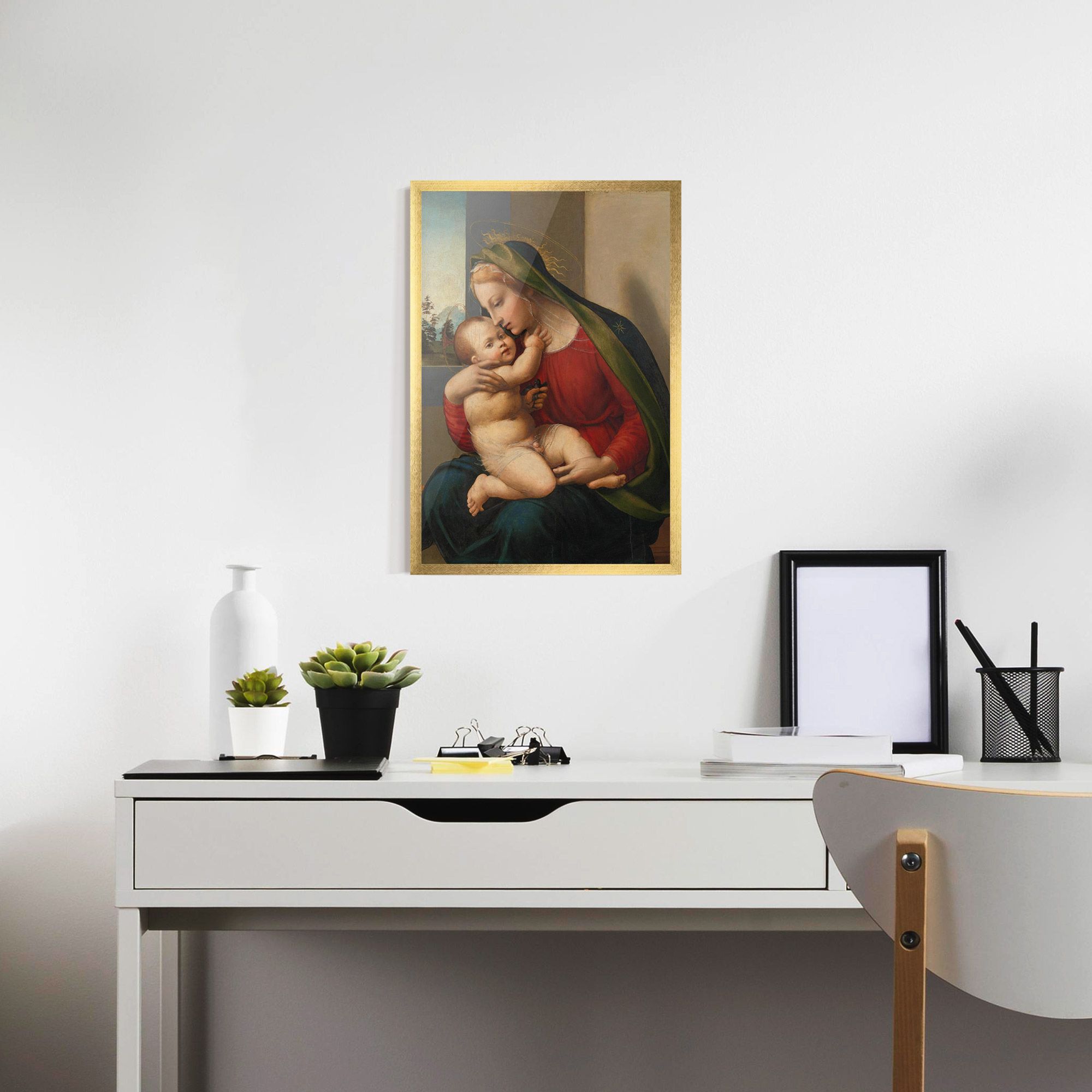 Madonna And Child mockup 7
