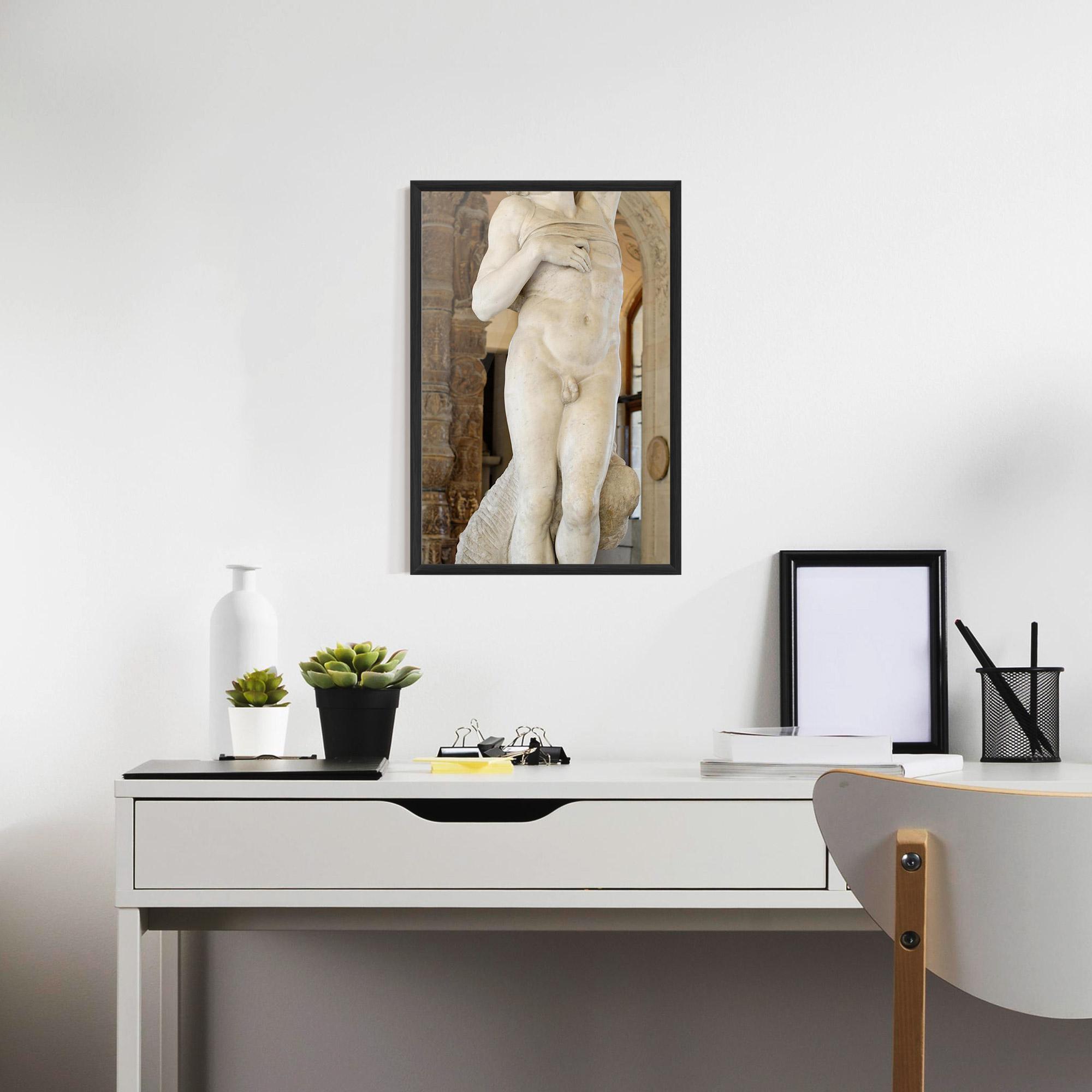 Рамкиран постер Dying Slave mockup 7