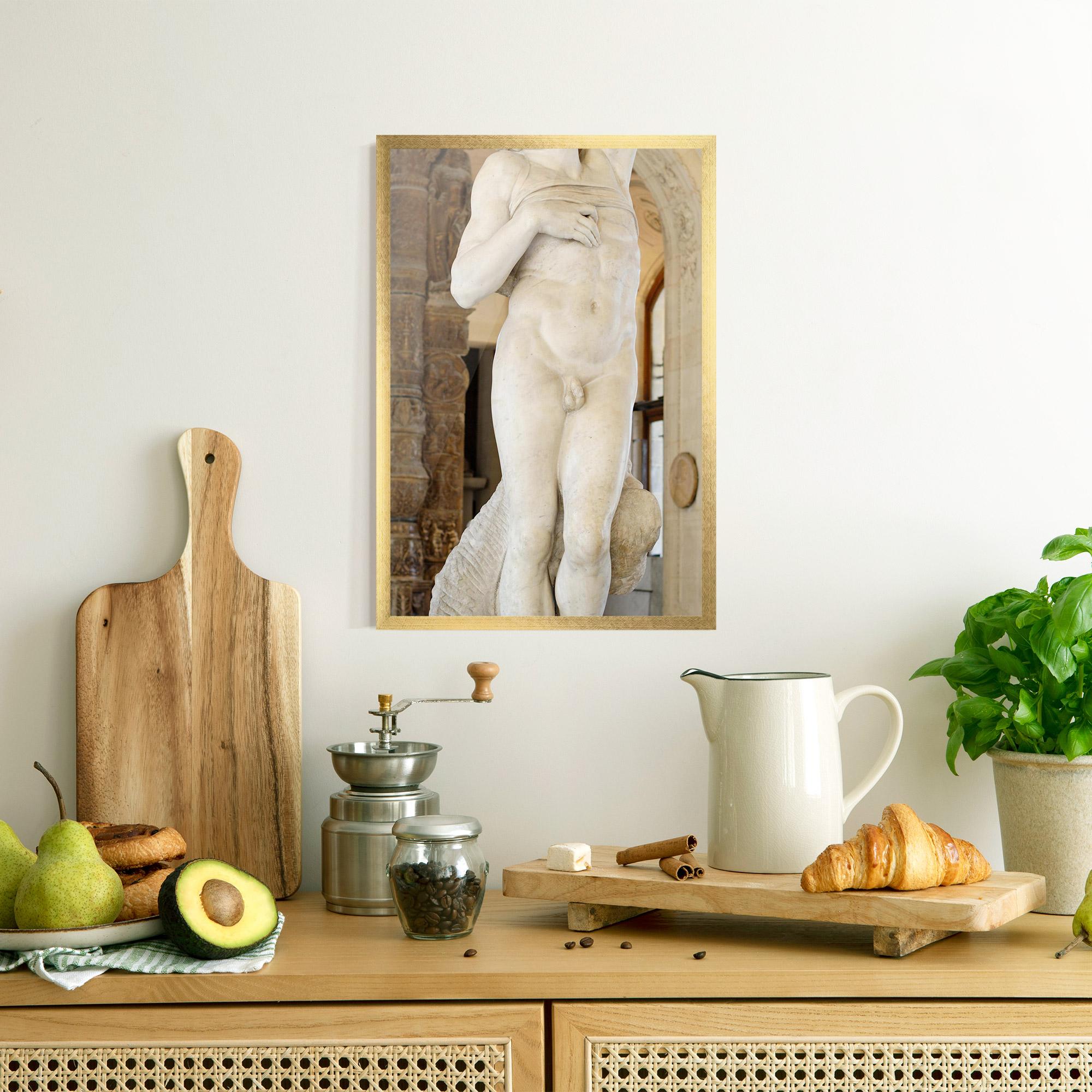 Рамкиран постер Dying Slave mockup 8