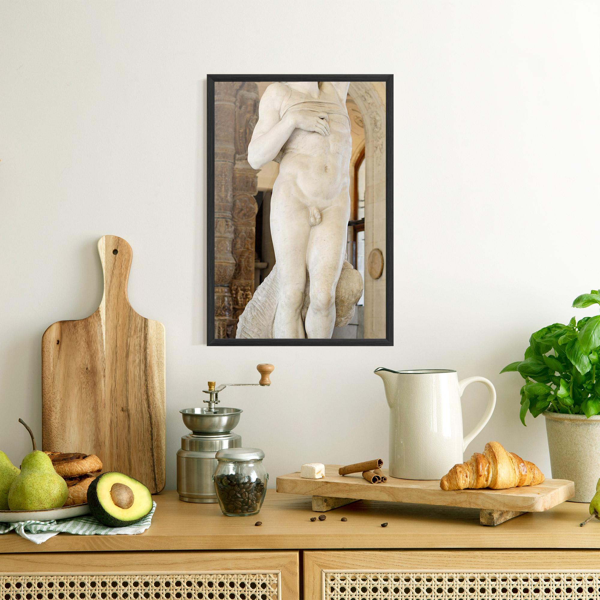 Рамкиран постер Dying Slave mockup 8