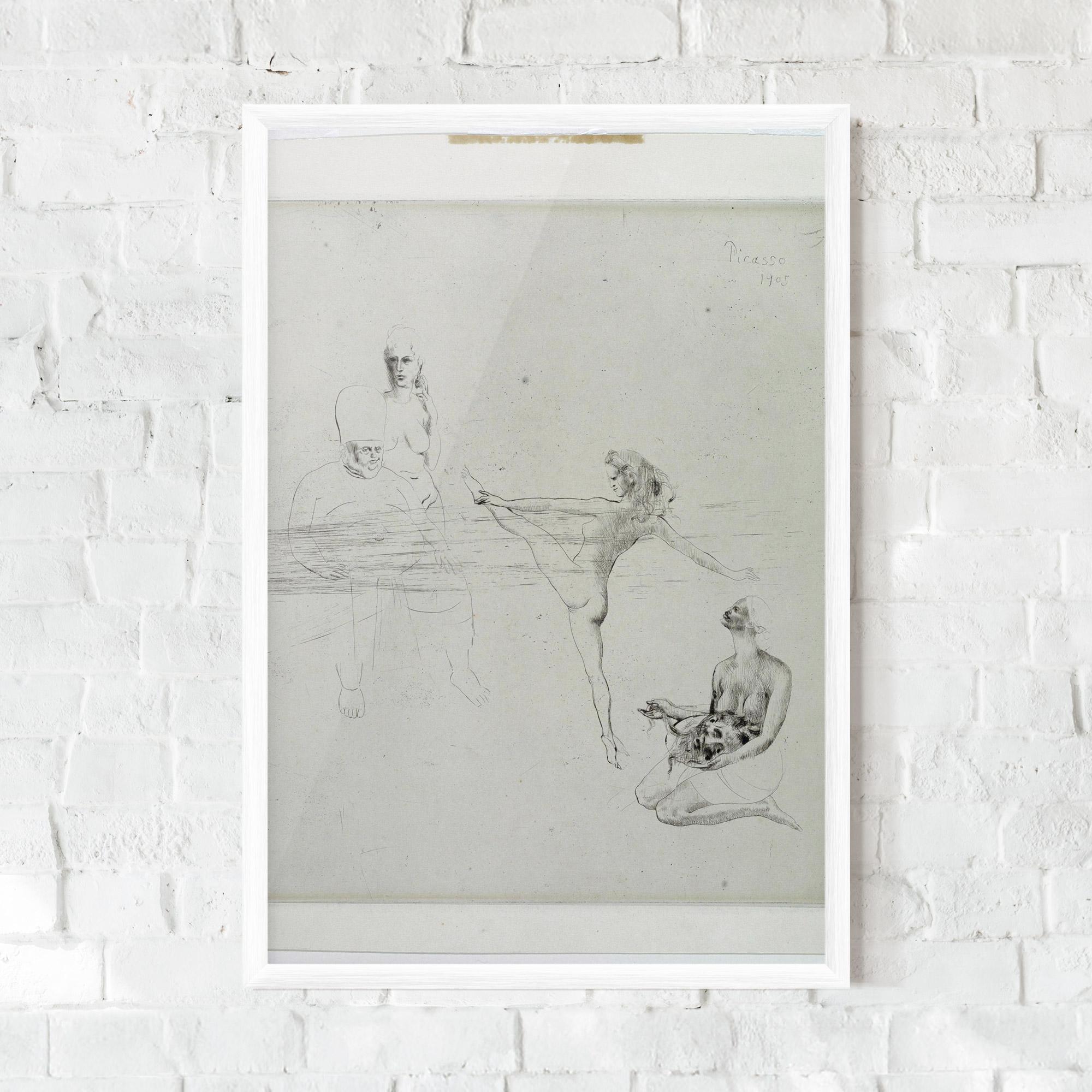 Рамкиран постер Dance Of Salome mockup 0