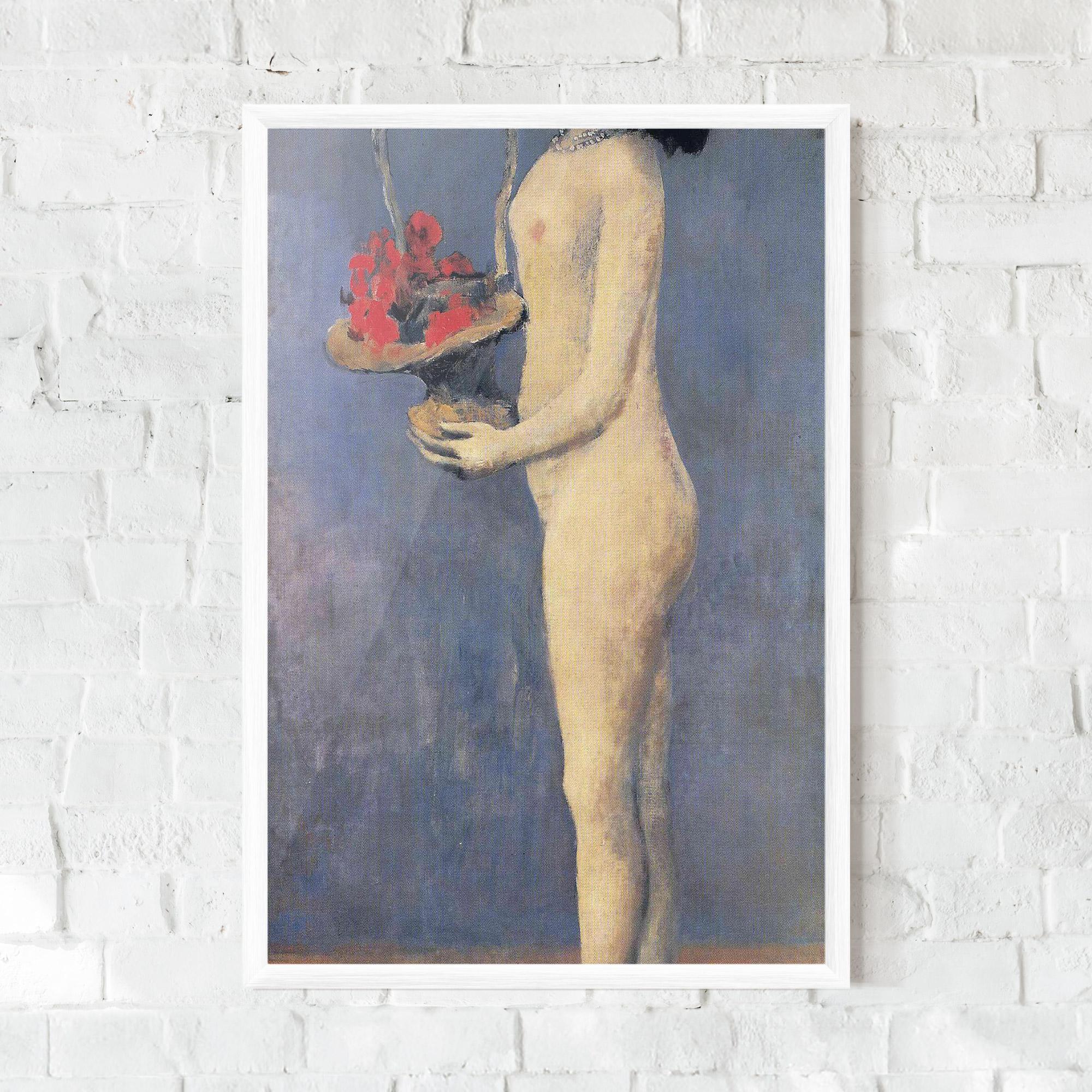 Рамкиран постер Le Panier Fleuri mockup 0