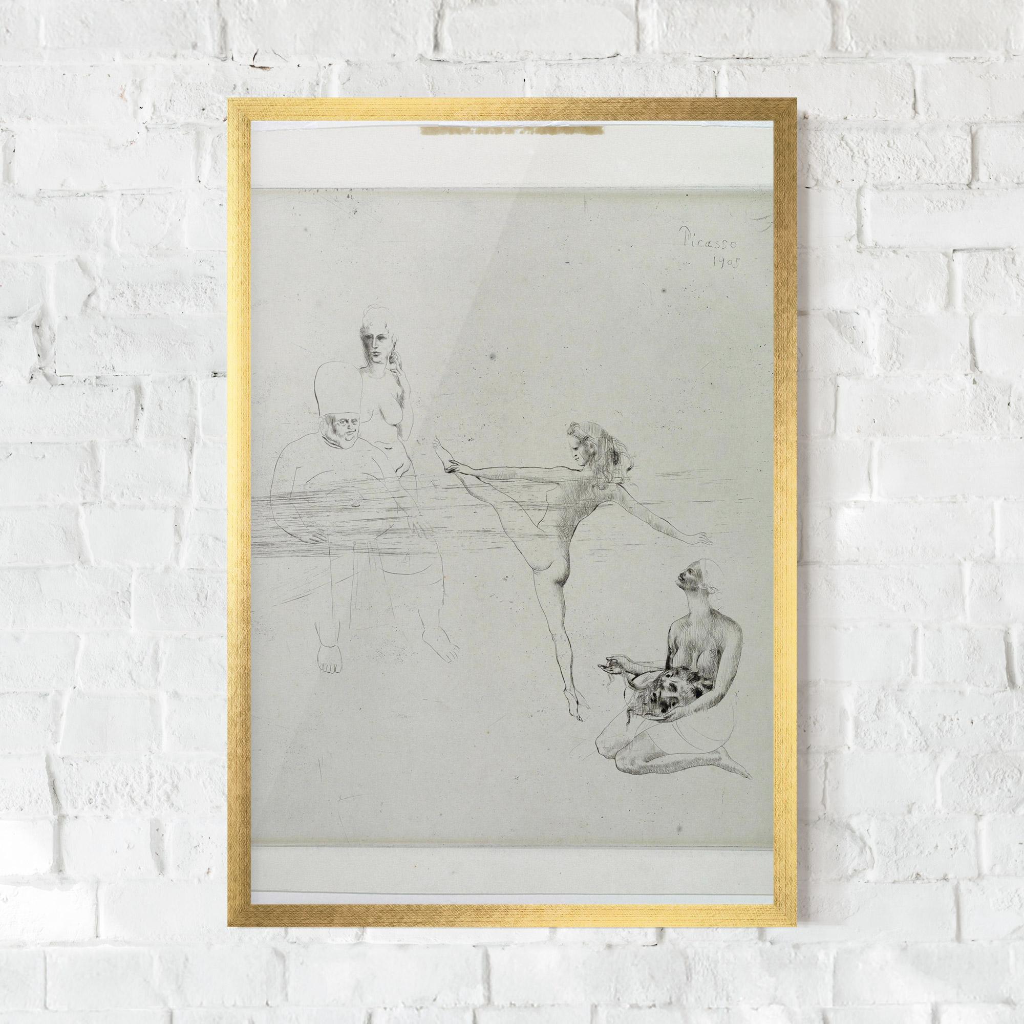 Рамкиран постер Dance Of Salome mockup 0