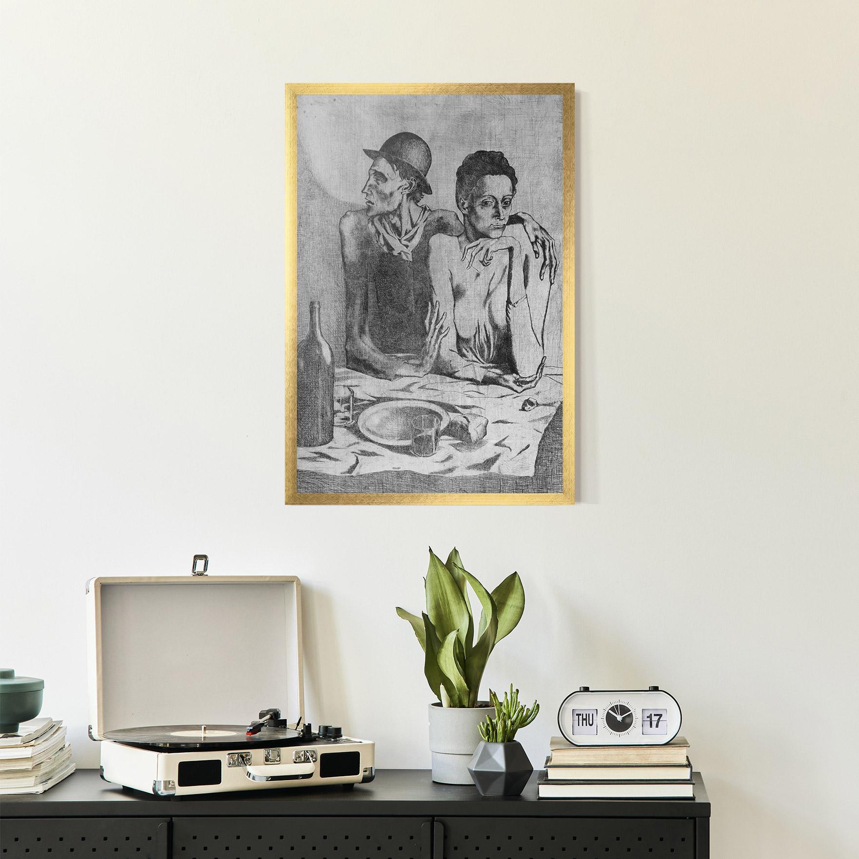 Рамкиран постер The Frugal Repast mockup 2