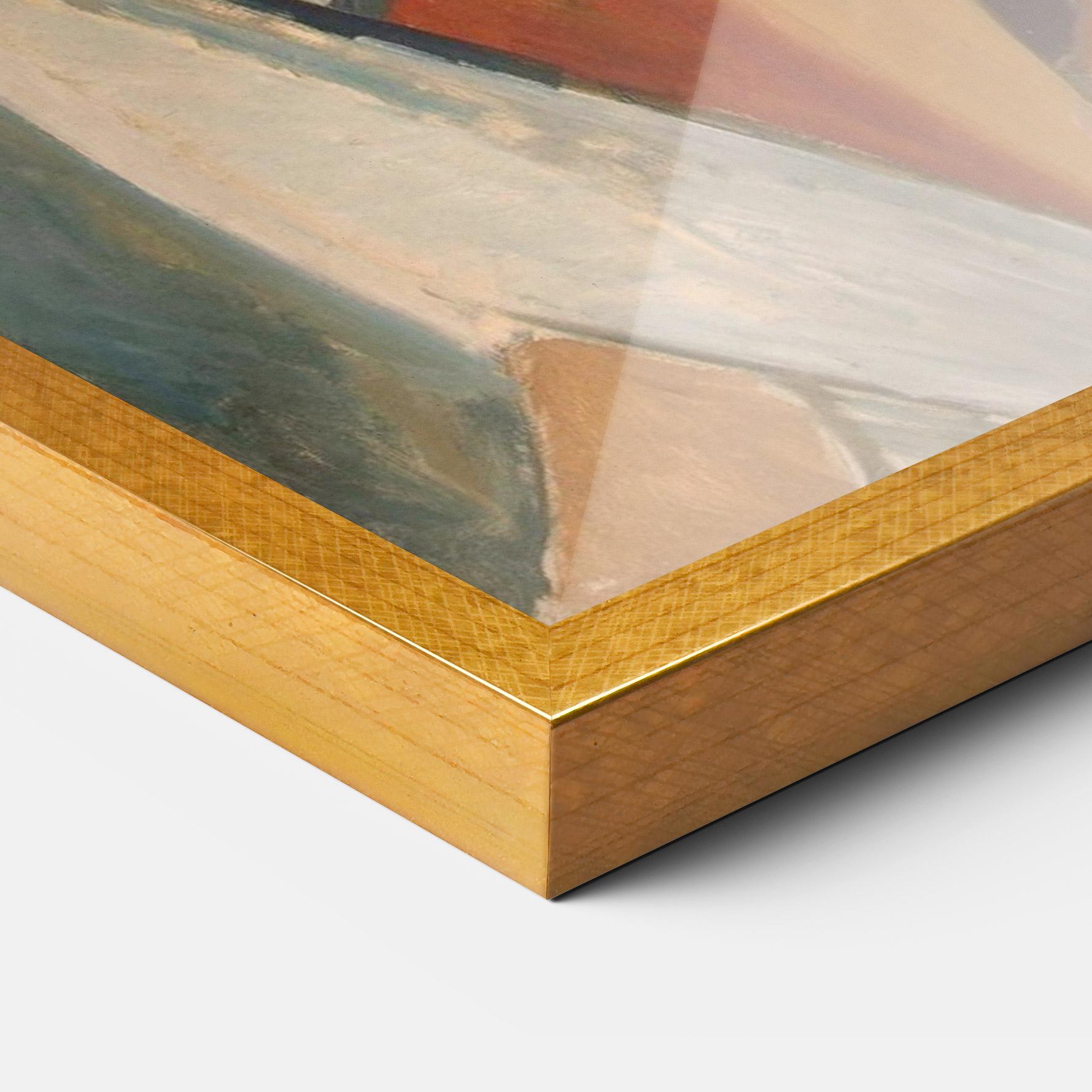 Рамкиран постер Friendship Two Nudes mockup 3