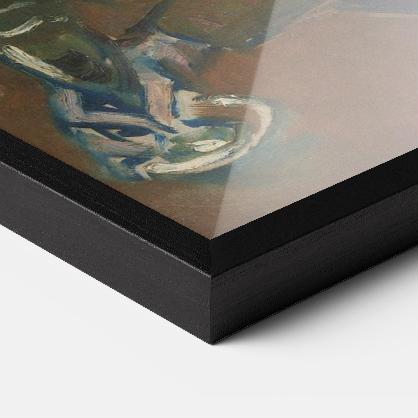 Рамкиран постер At The Lapin Agile mockup 3