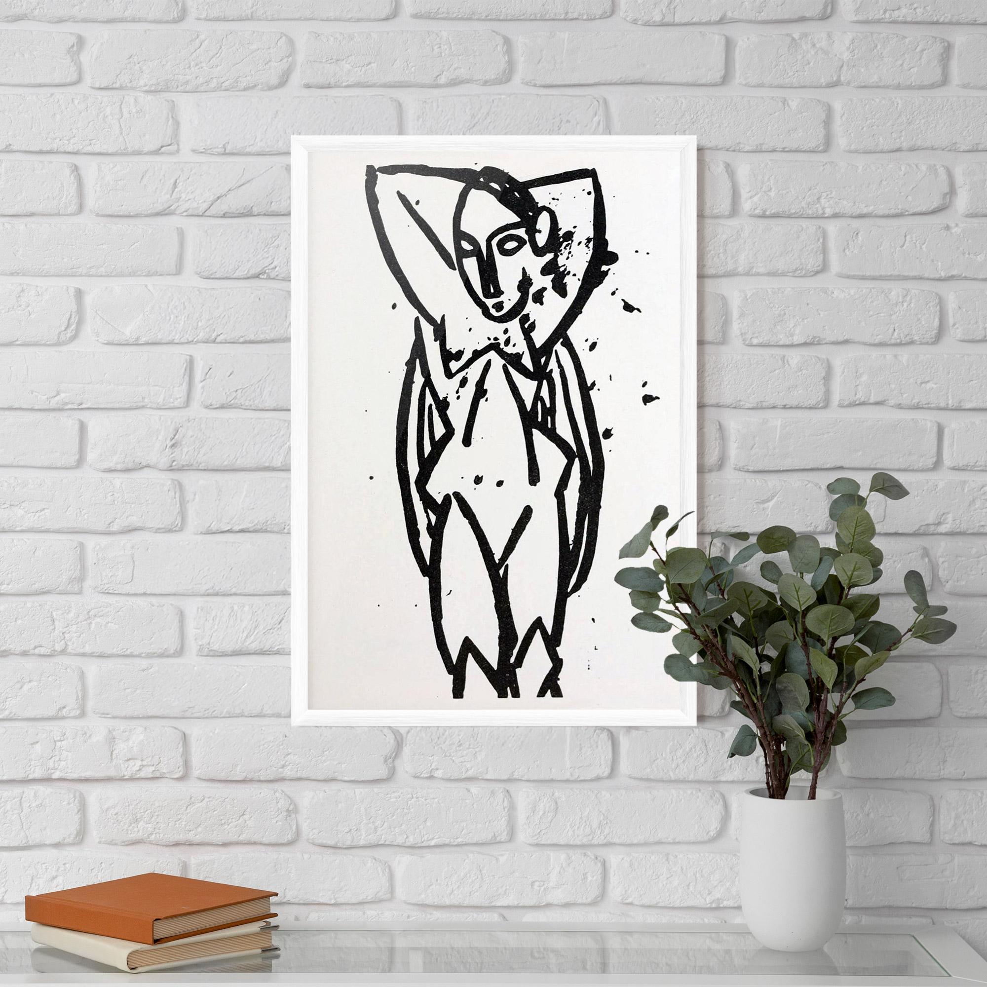 Рамкиран постер Nude mockup 5