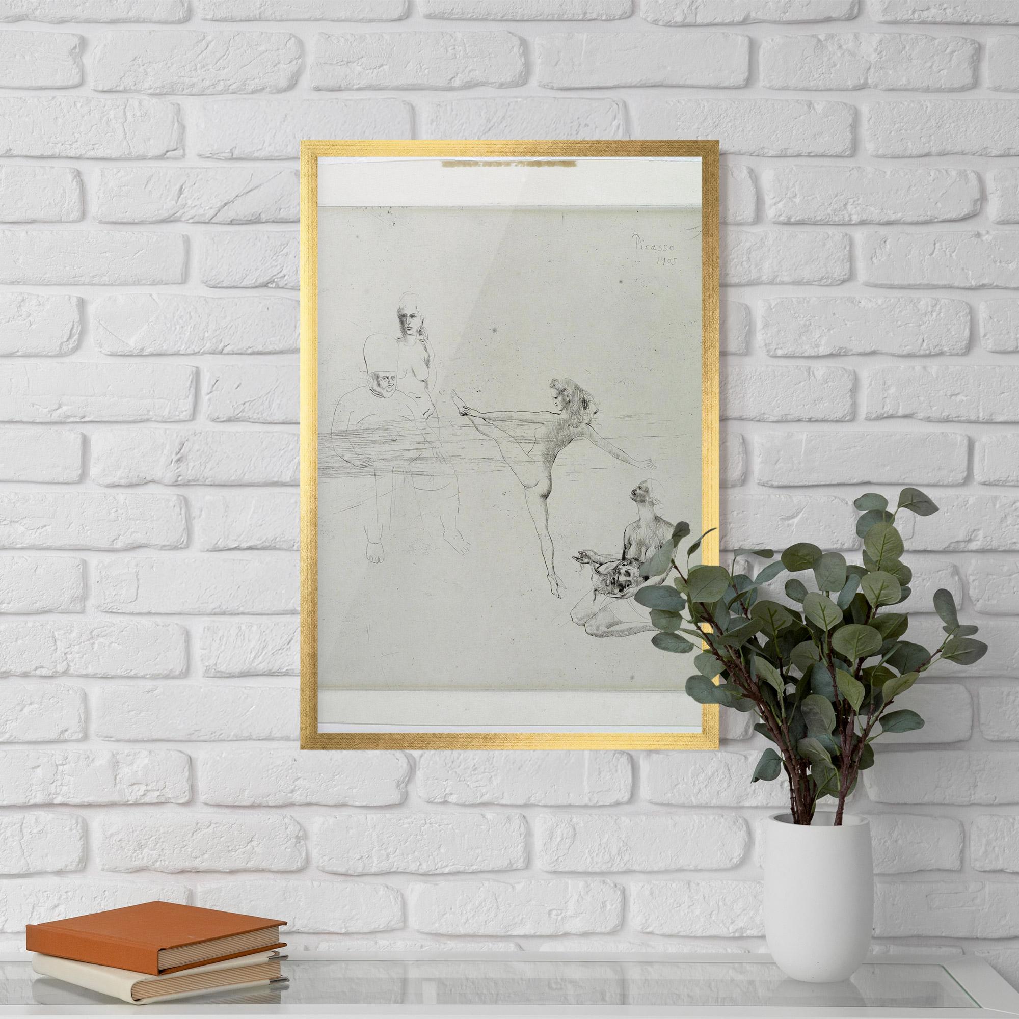 Рамкиран постер Dance Of Salome mockup 5