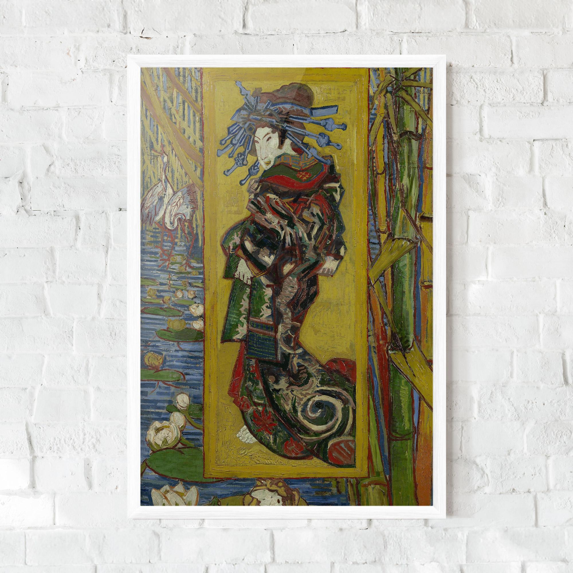 Рамкиран постер Courtisane mockup 0