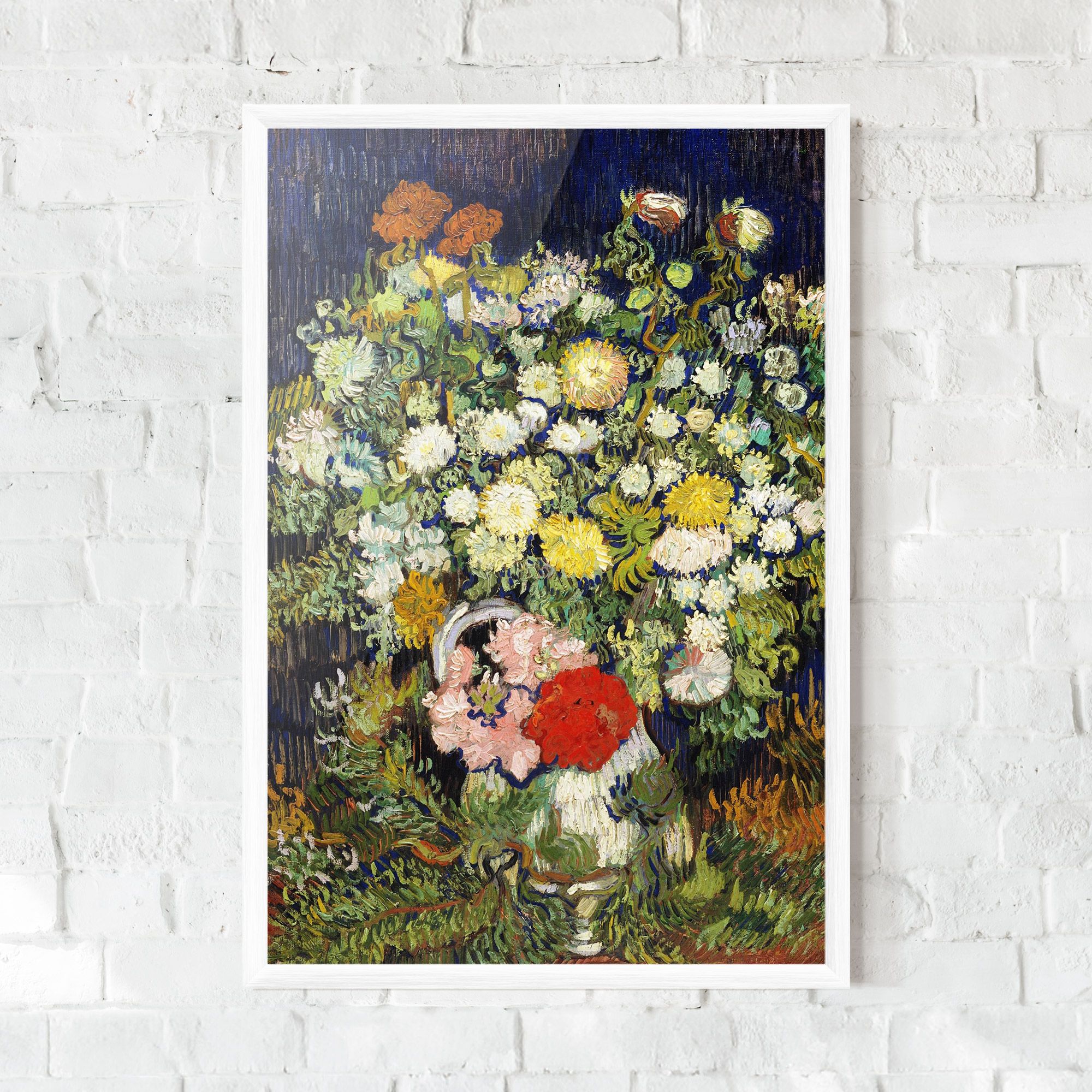 Flowers Van Gogh mockup 0