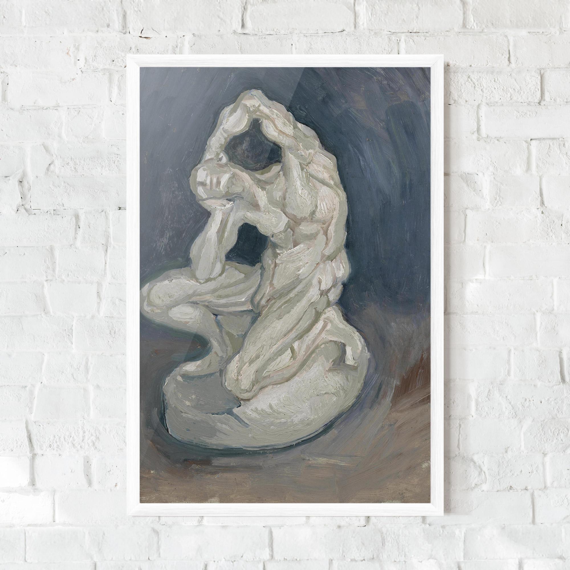 Рамкиран постер Geknielde Spierman mockup 0