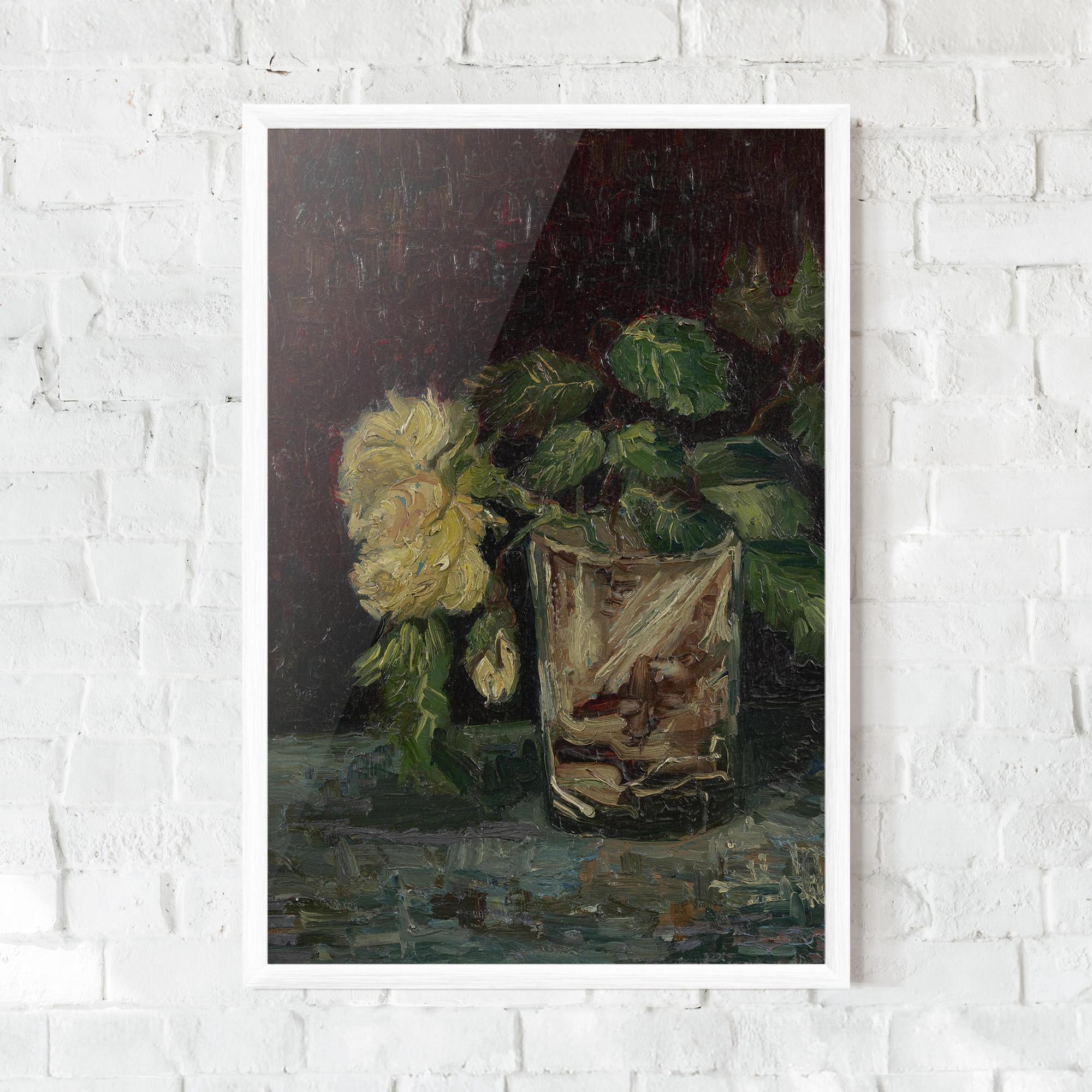 Рамкиран постер Glas Met Gele Rozen mockup 0