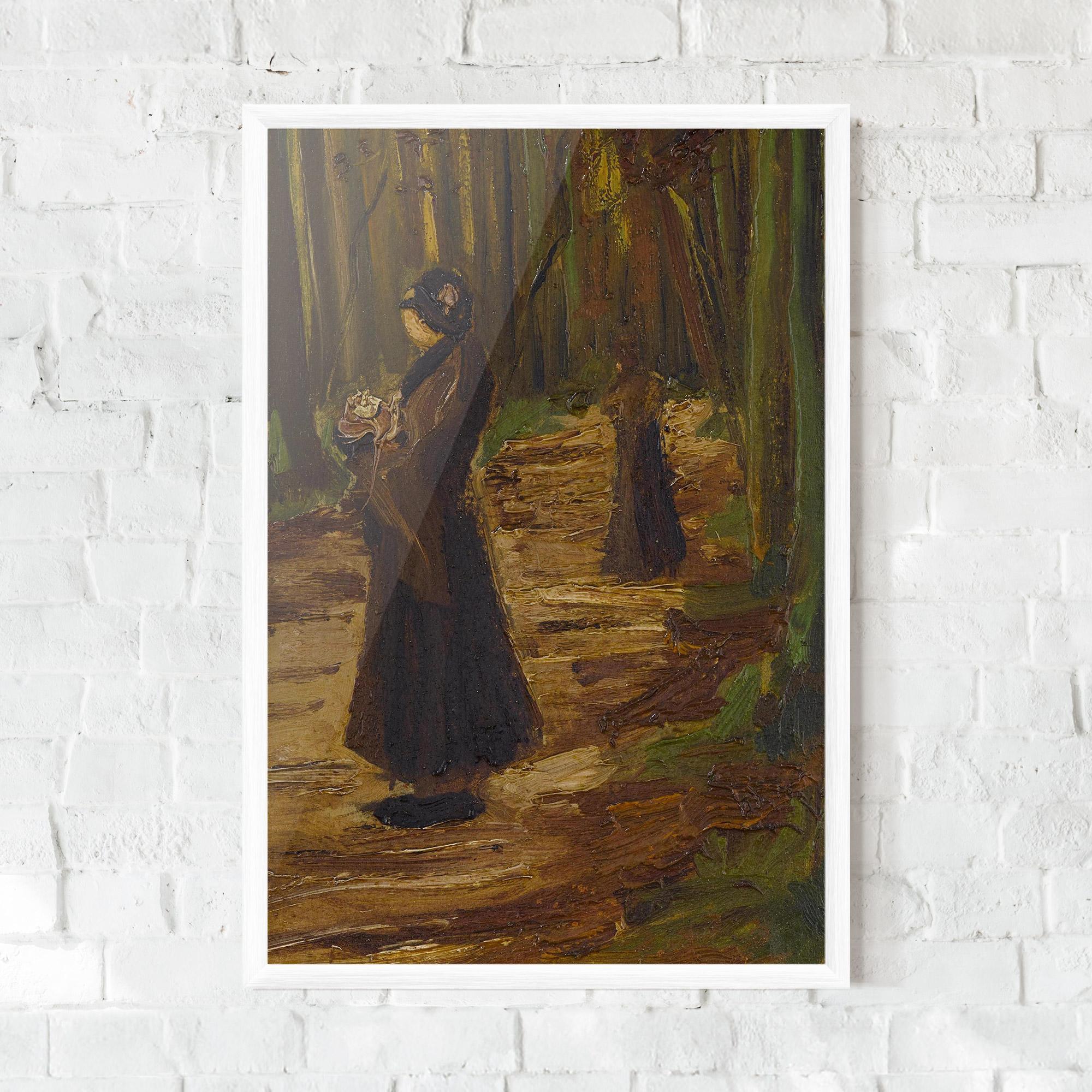 Рамкиран постер Women In Wood mockup 0