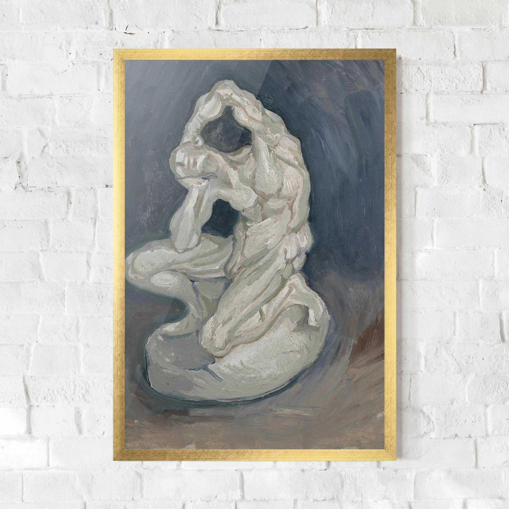 Рамкиран постер Geknielde Spierman mockup 0