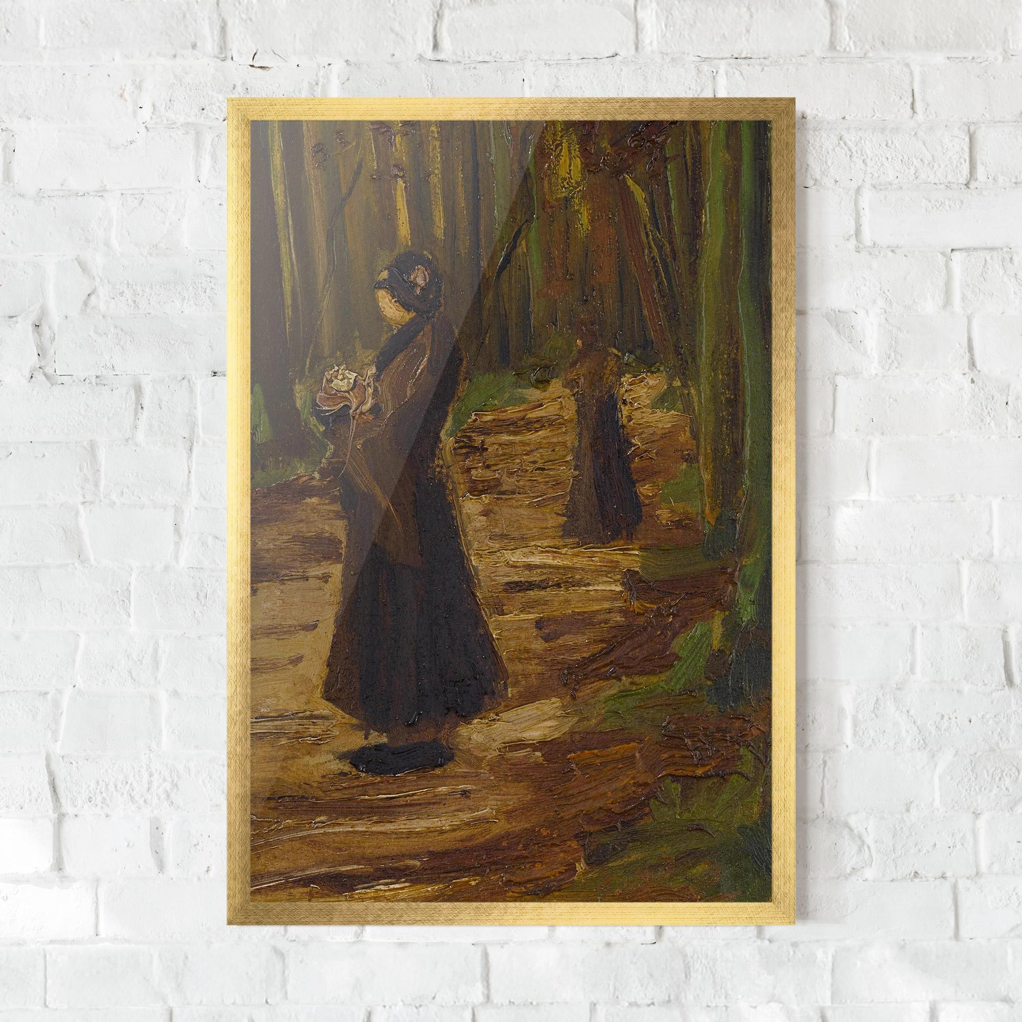 Рамкиран постер Women In Wood mockup 0