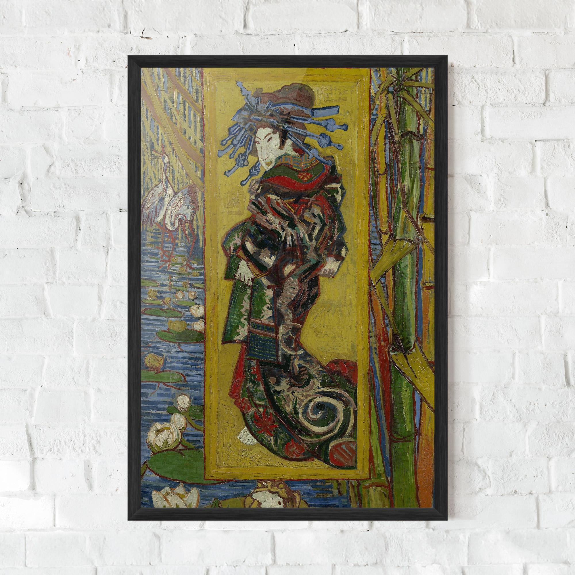 Рамкиран постер Courtisane mockup 0