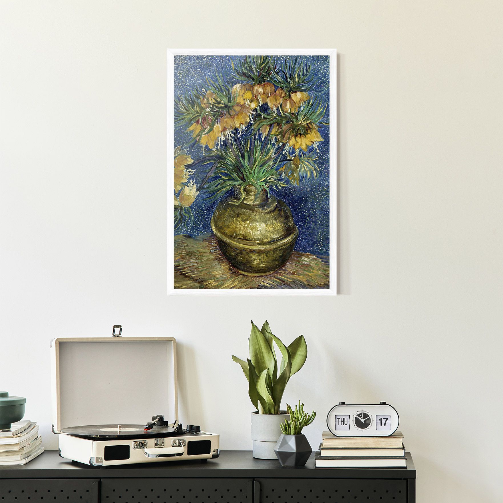 Imperial Fritillaries Art mockup 2
