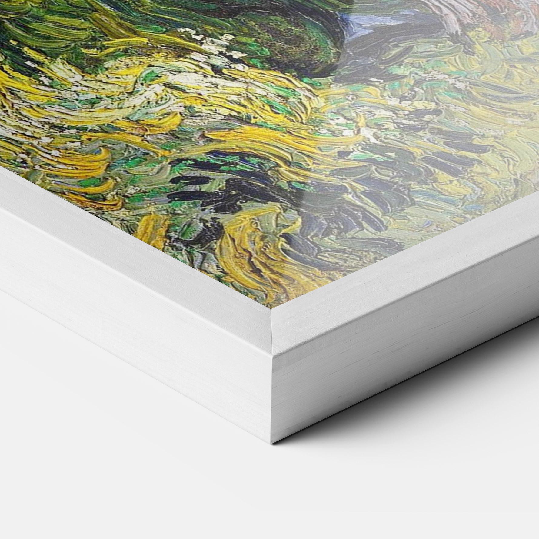 Рамкиран постер Cypresses mockup 3