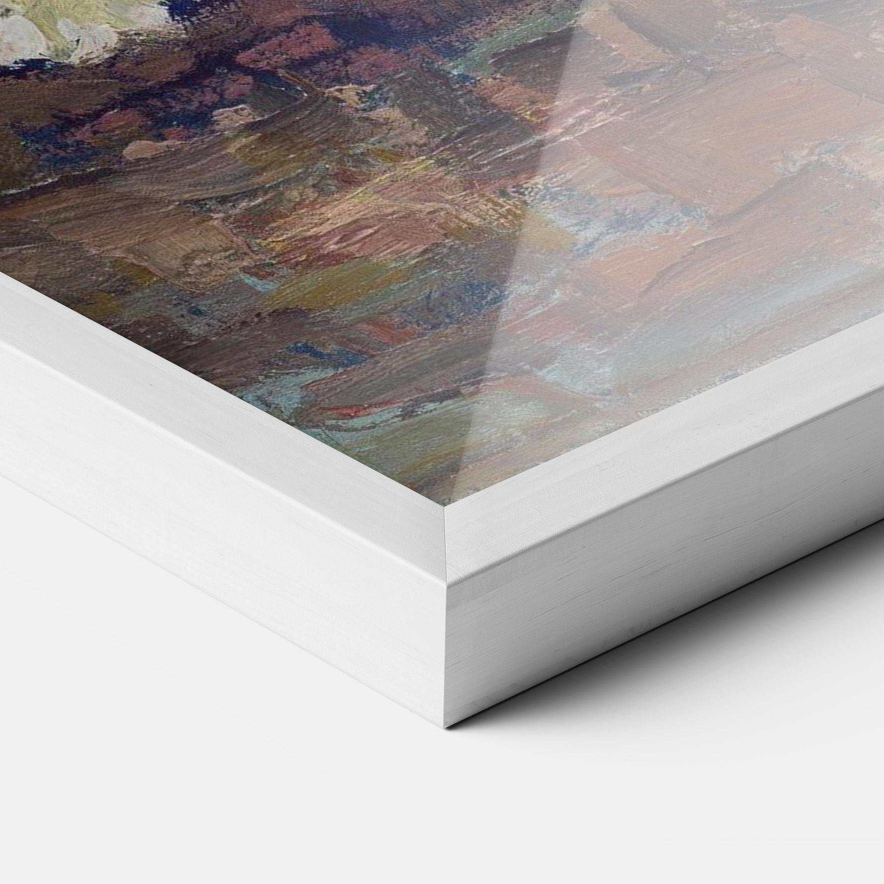 Рамкиран постер Vase With Carnations mockup 3