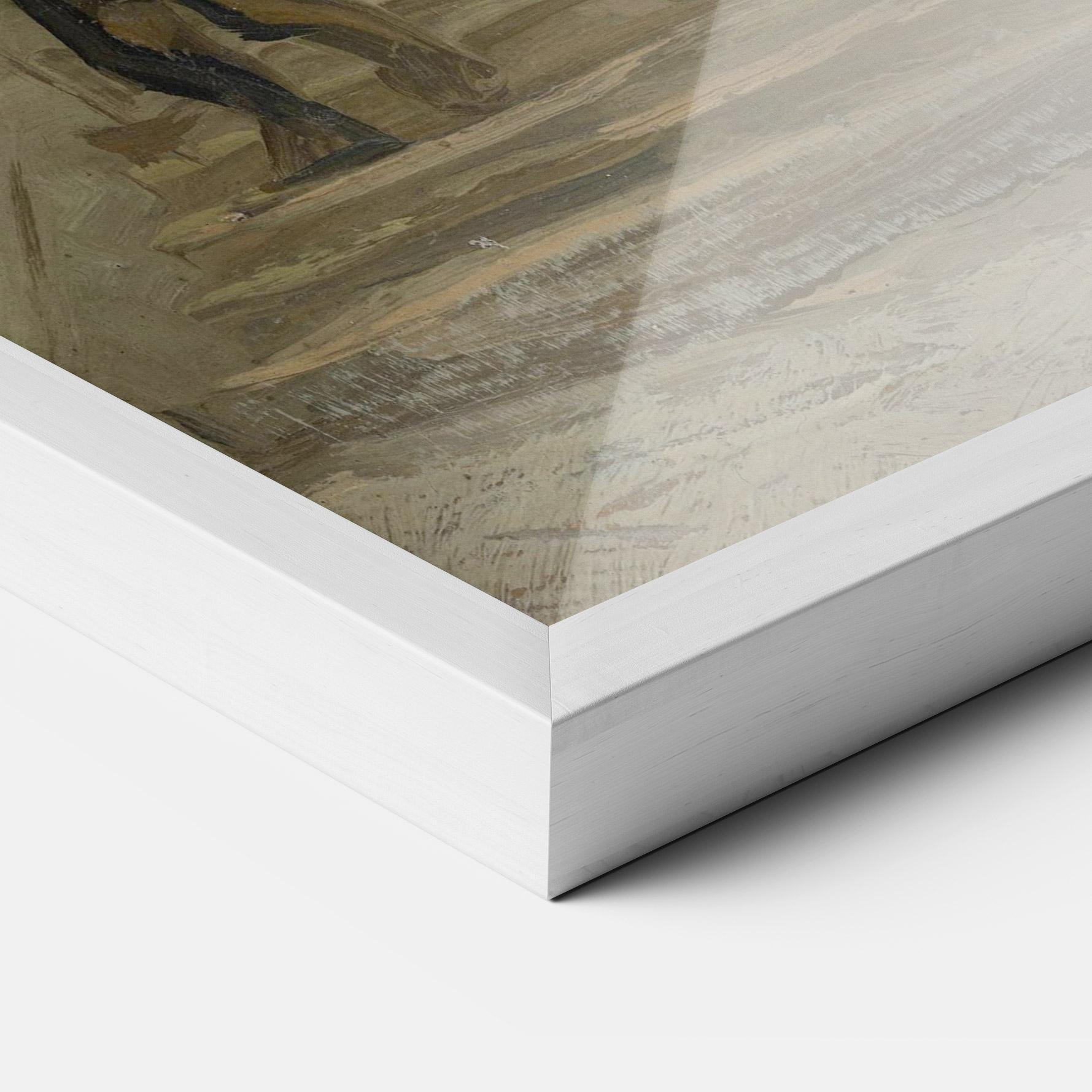 Рамкиран постер Weg Te Montmartre mockup 3