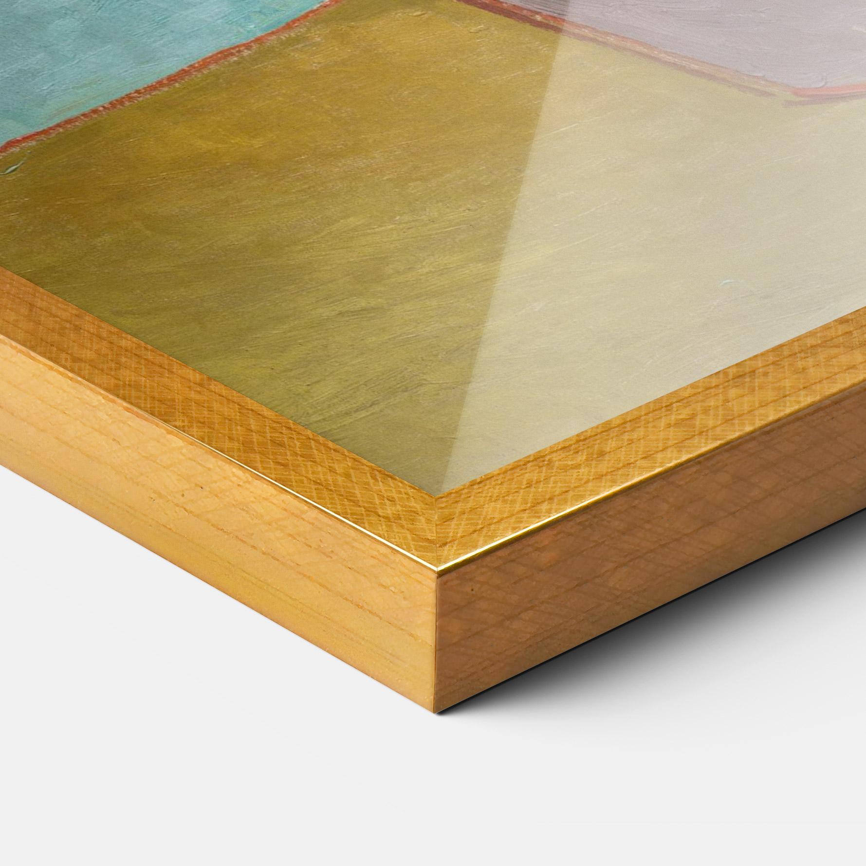 Рамкиран постер Twelve Sunflowers mockup 3