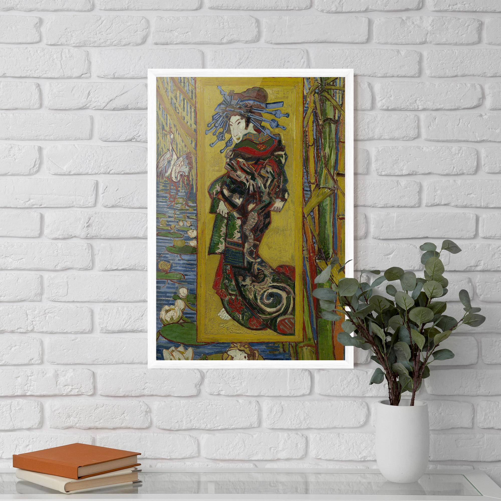 Рамкиран постер Courtisane mockup 5