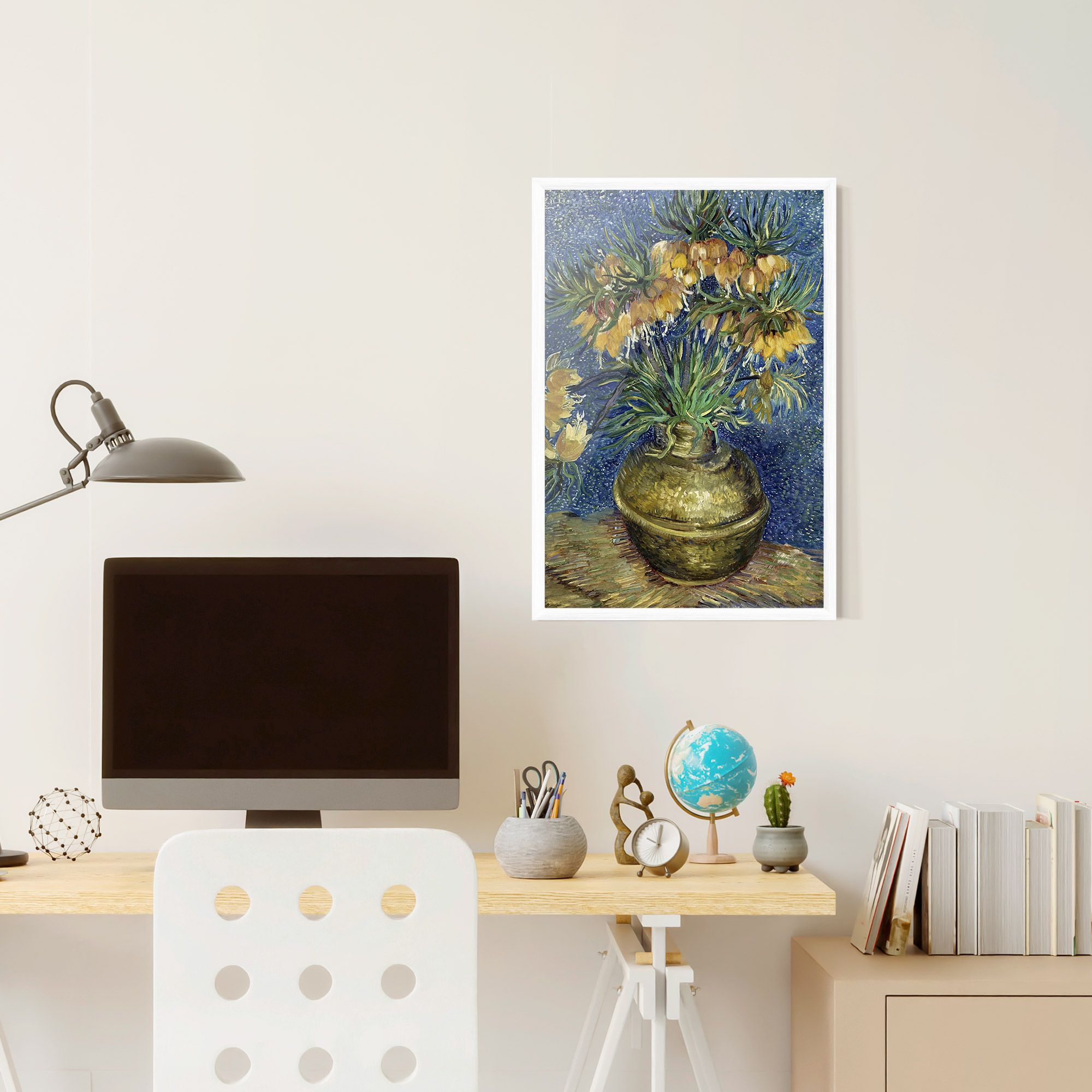 Imperial Fritillaries Art mockup 6