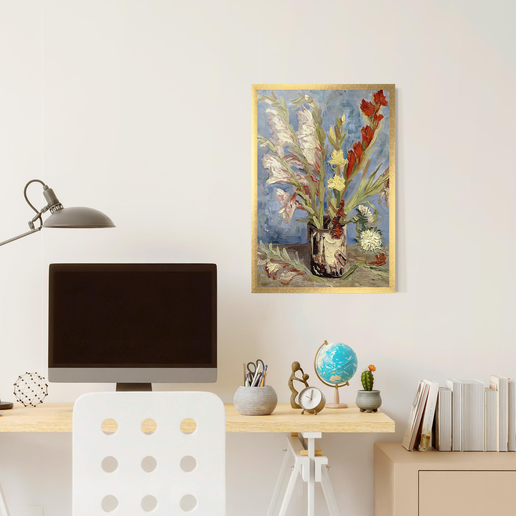 Рамкиран постер Tuingladiolen mockup 6