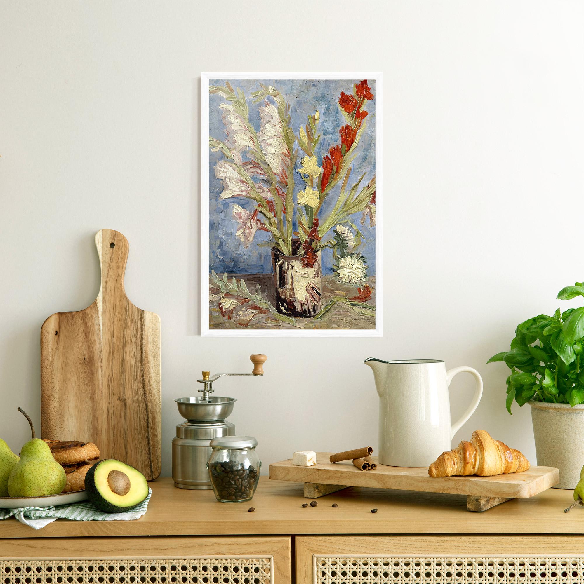 Рамкиран постер Tuingladiolen mockup 8