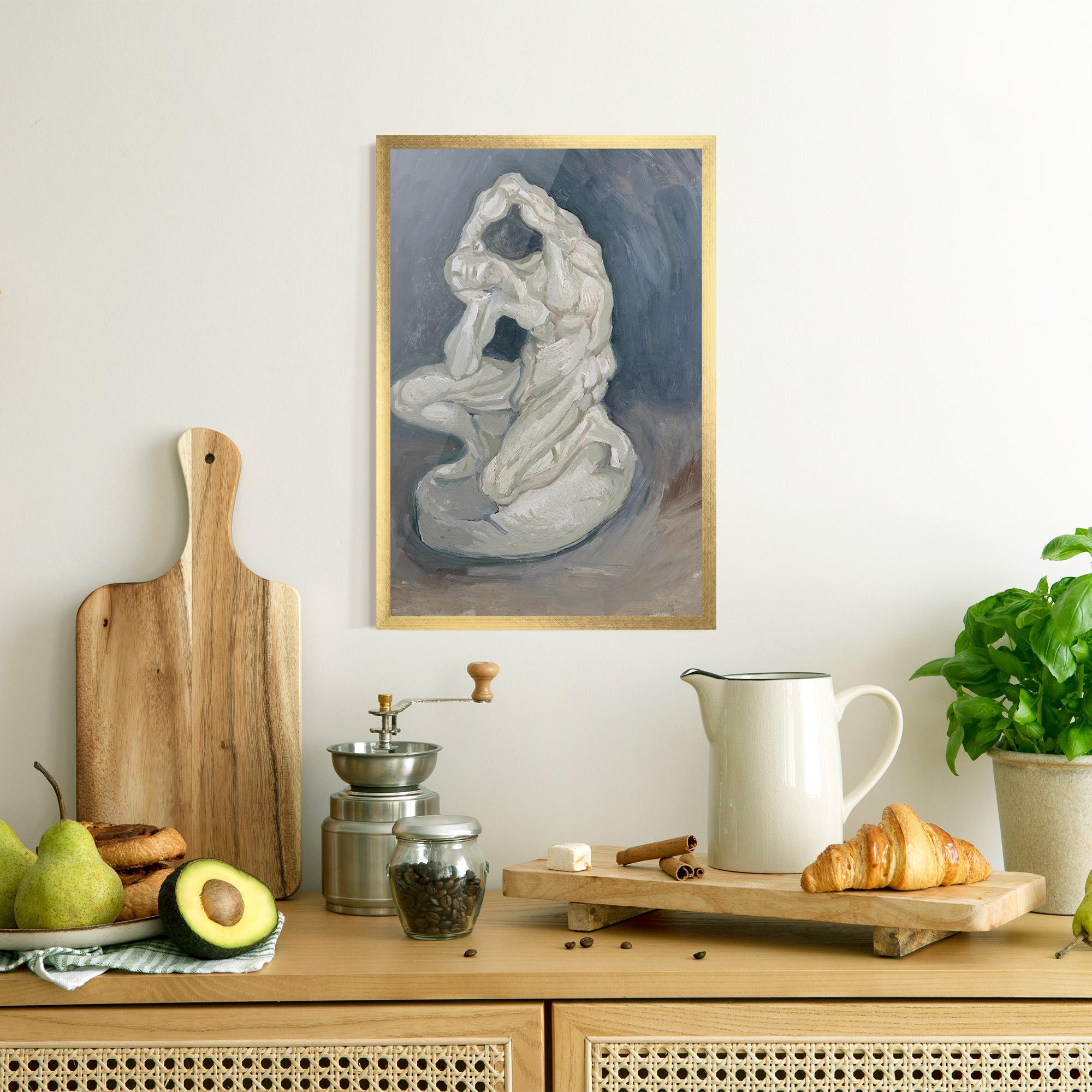 Рамкиран постер Geknielde Spierman mockup 8