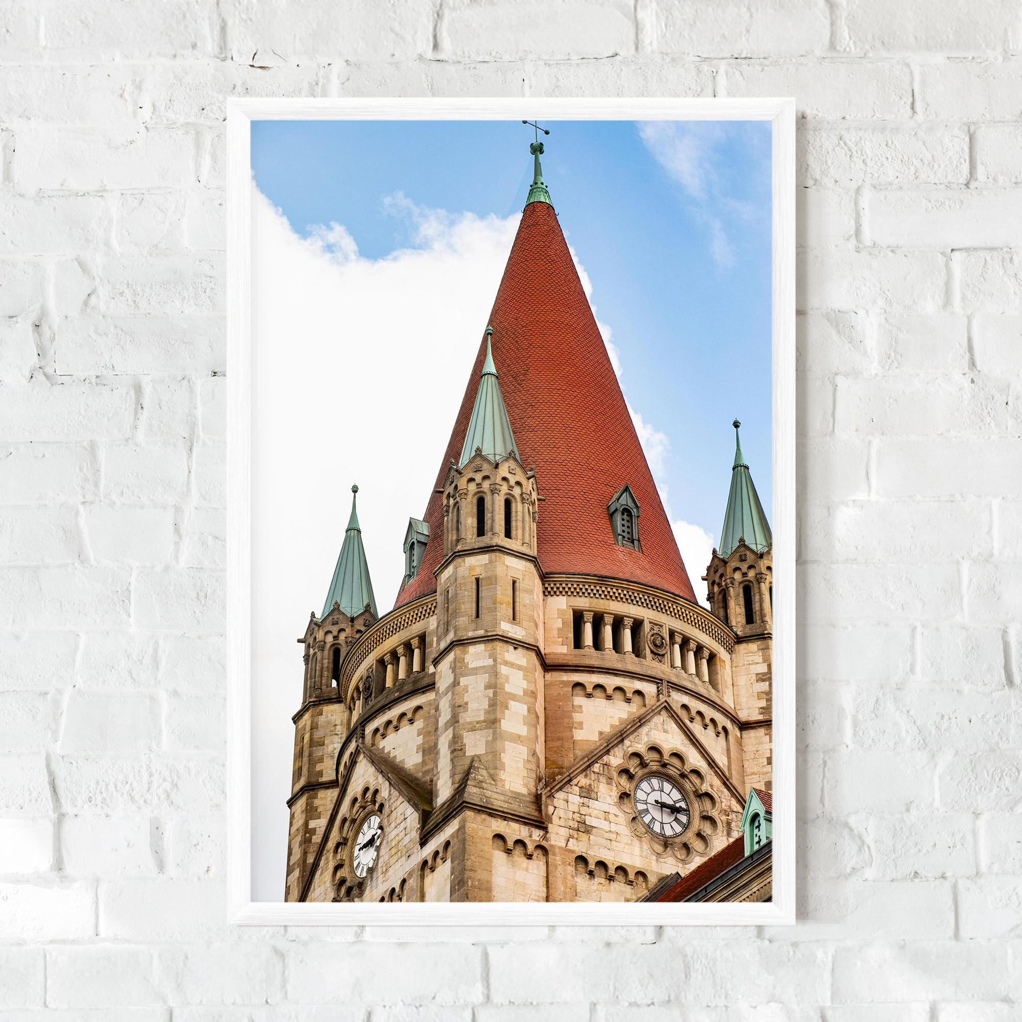 Рамкиран постер Church Vienna mockup 0