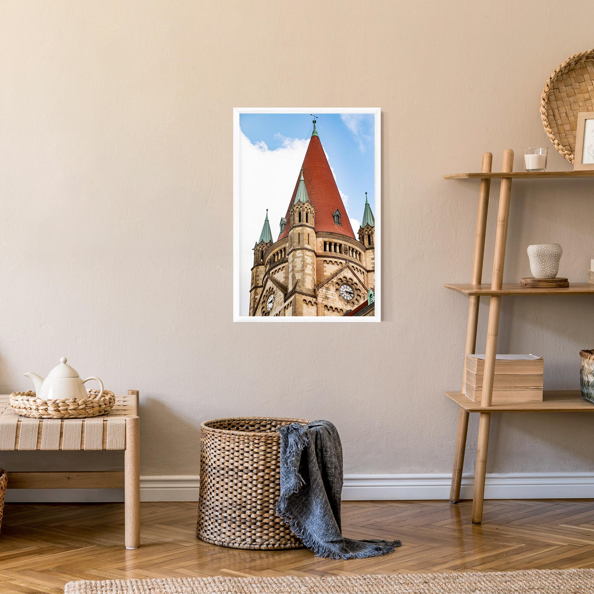Рамкиран постер Church Vienna mockup 9