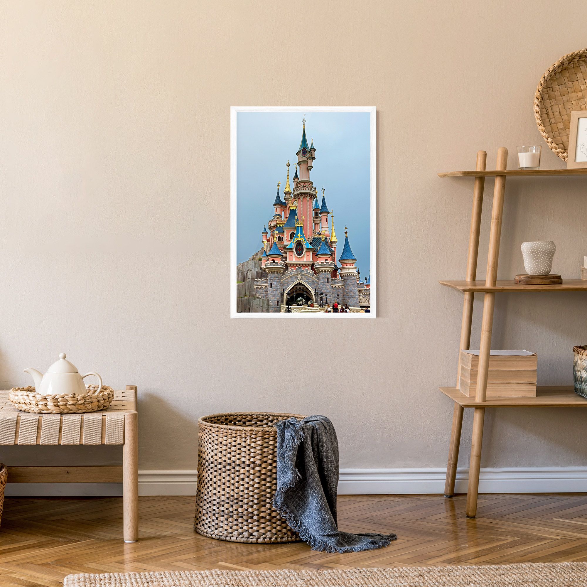 Disneyland Castle mockup 9