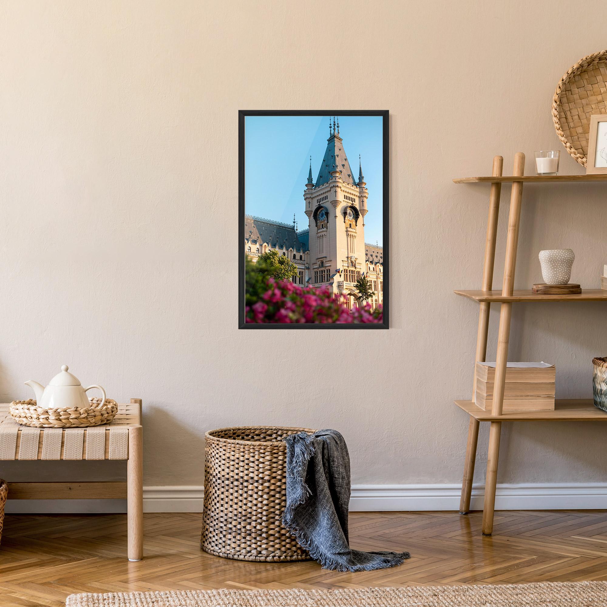 Рамкиран постер Palace Culture Iasi mockup 9