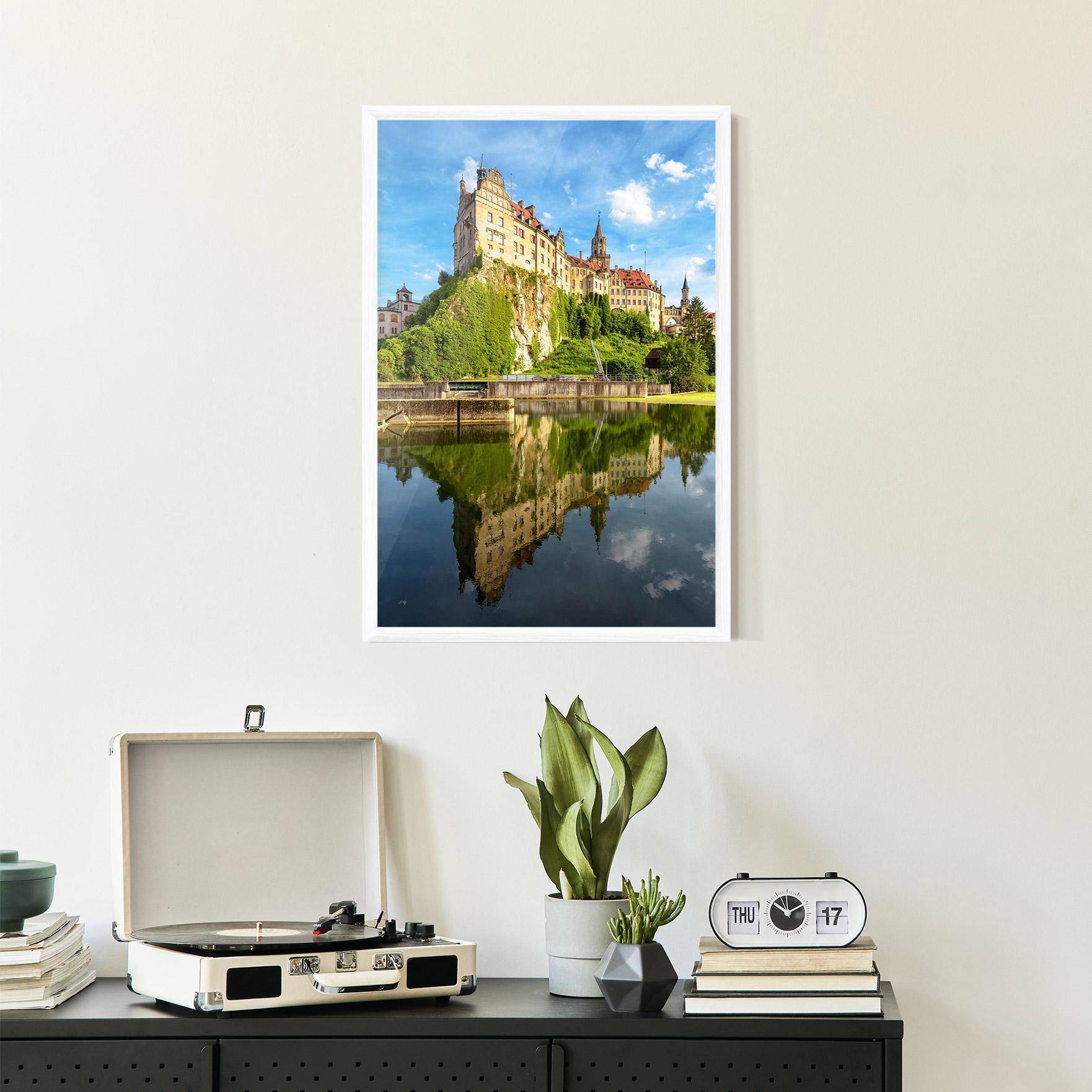 Рамкиран постер Sigmaringen Castle Germany mockup 2