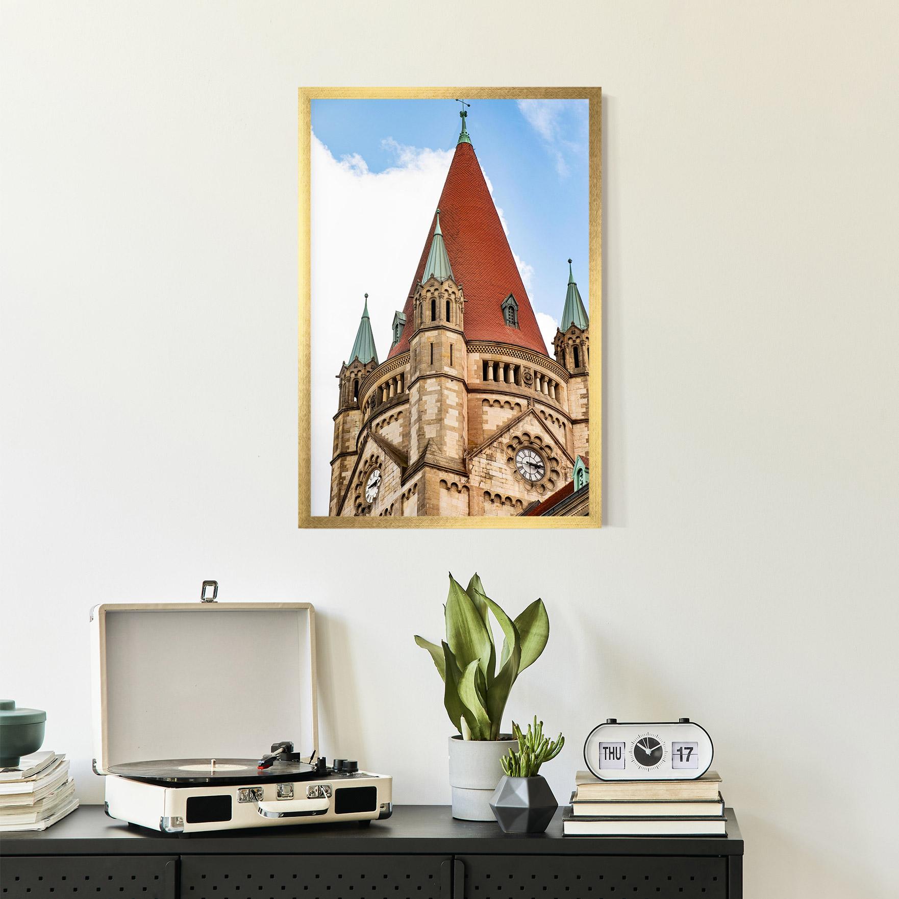 Рамкиран постер Church Vienna mockup 2