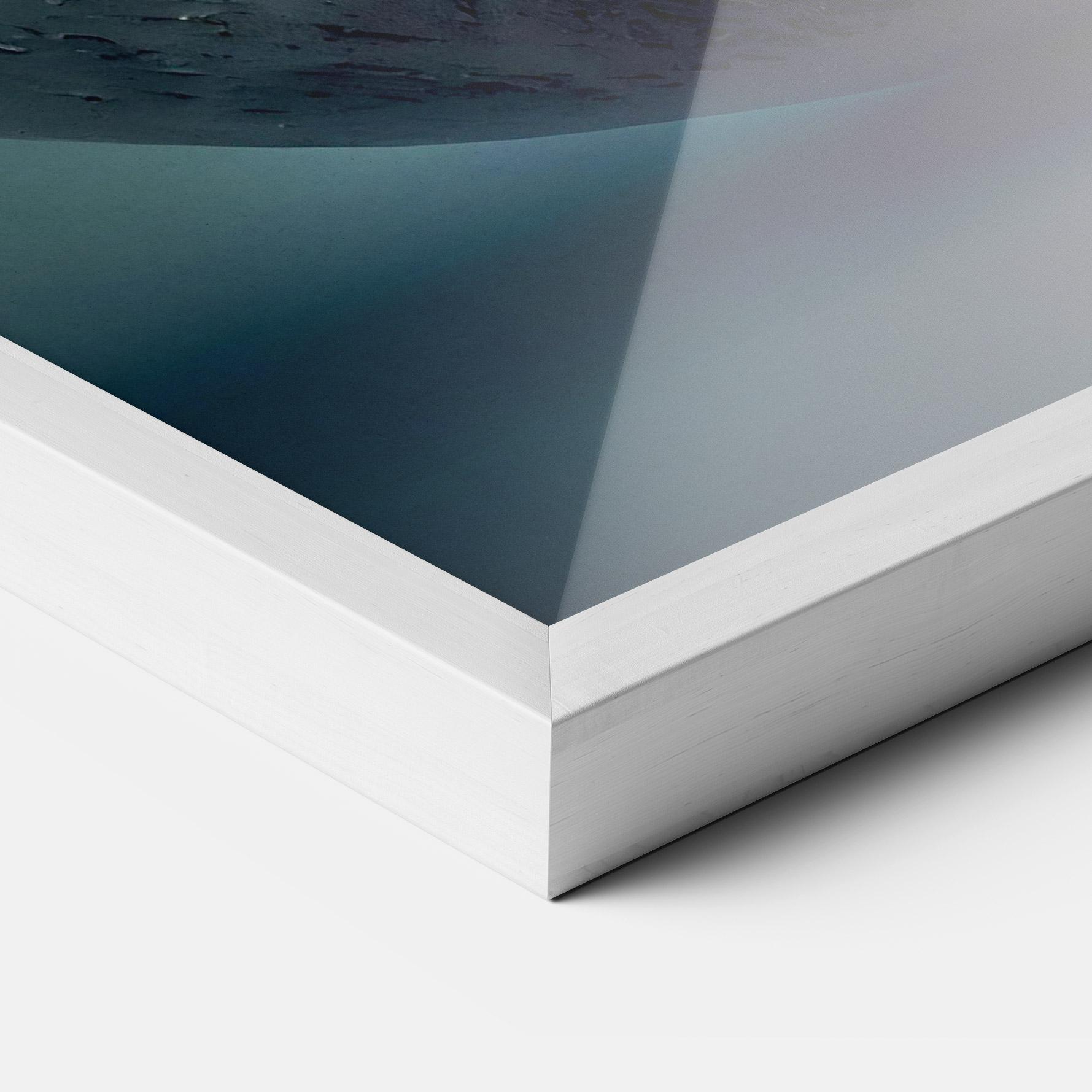 Рамкиран постер Fantasy Planet Castle mockup 3