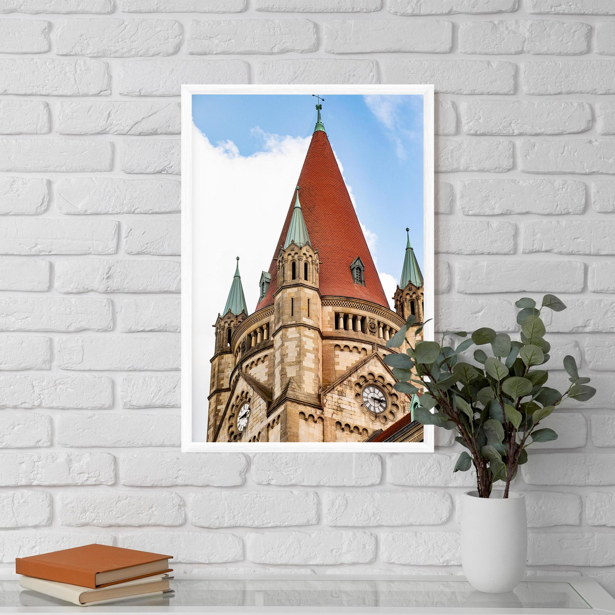 Рамкиран постер Church Vienna mockup 5