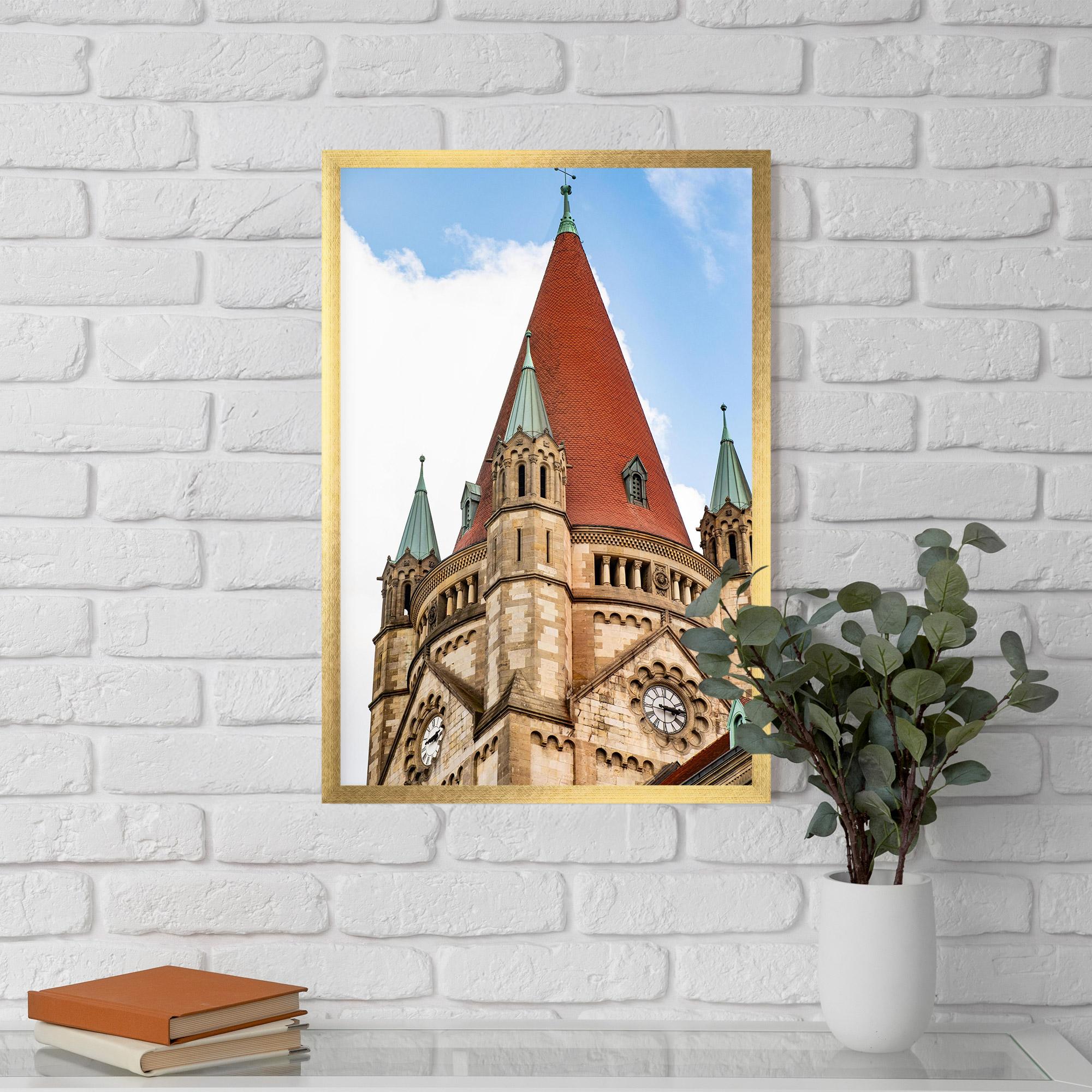 Рамкиран постер Church Vienna mockup 5
