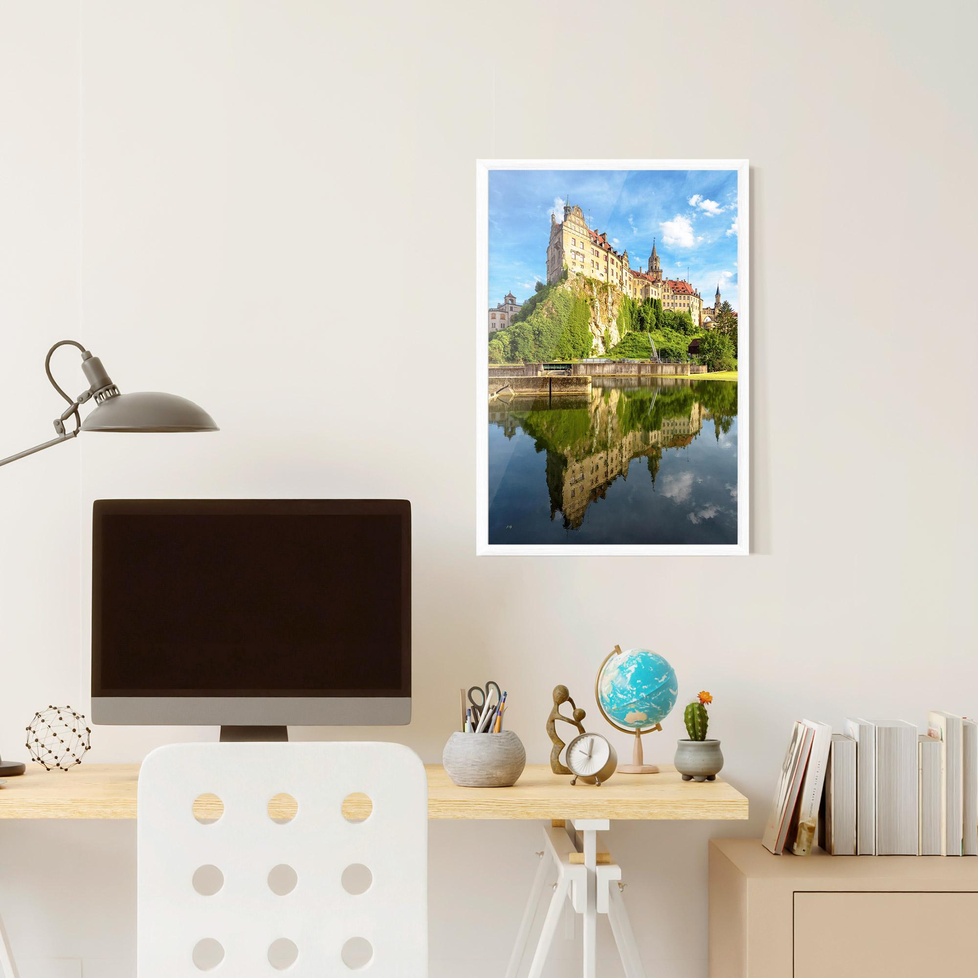 Рамкиран постер Sigmaringen Castle Germany mockup 6