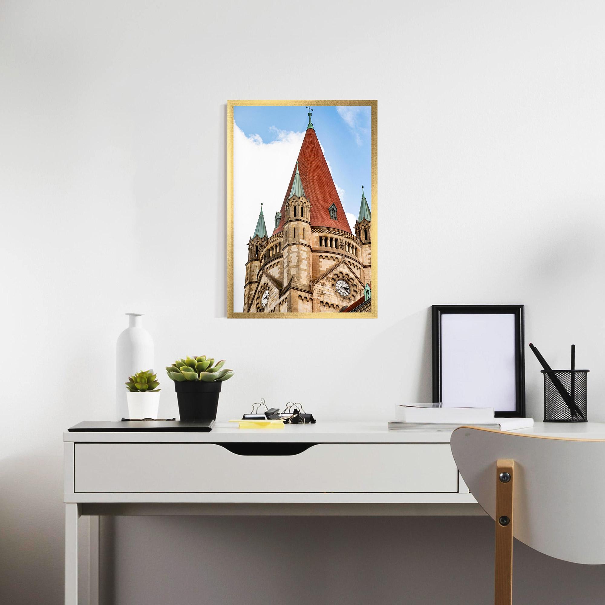 Рамкиран постер Church Vienna mockup 7