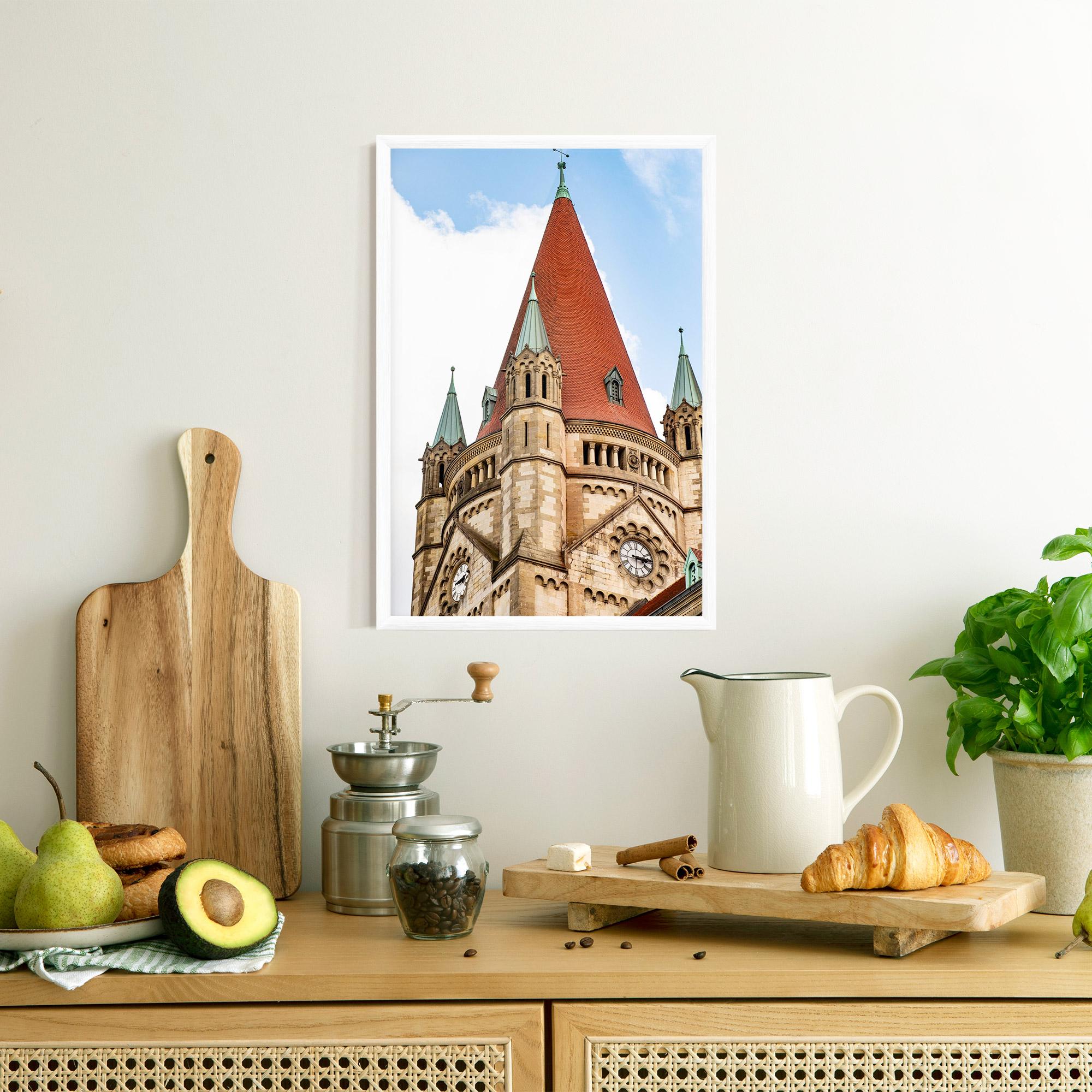 Рамкиран постер Church Vienna mockup 8